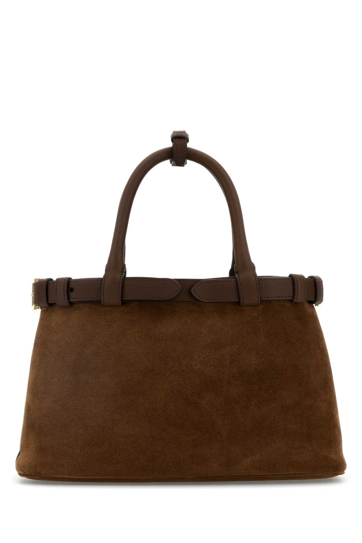Brown suede Prada Buckle handbag 1BA4182C4SF0324 (Prada / ハンドバッグ・ショルダーバッグ ) | Prada (プラダ)(2)