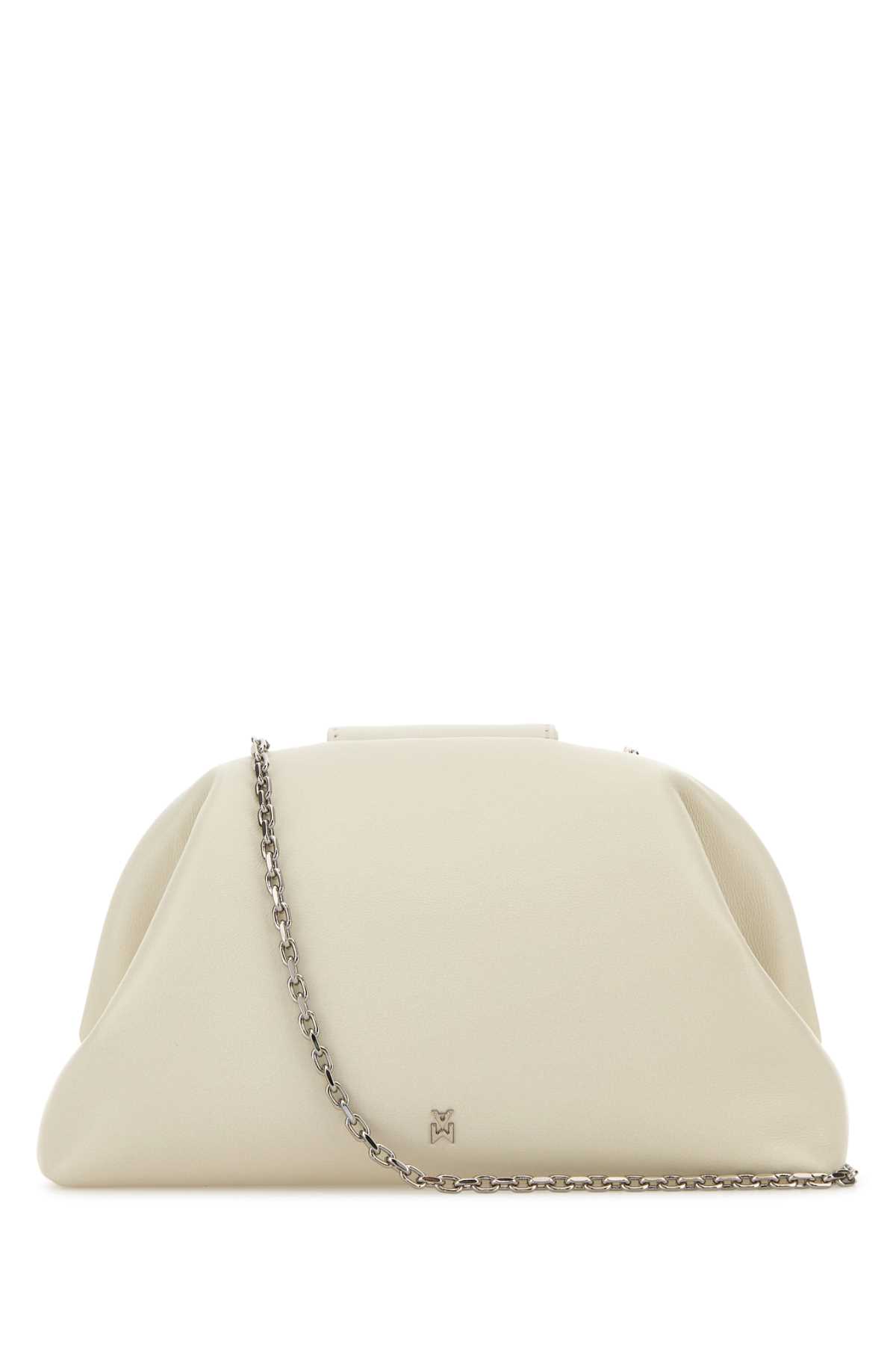 Ivory nappa leather Camelia clutch CAMELIAALMSILHAR (AMINA MUADDI / ハンドバッグ・ショルダーバッグ ) | AMINA MUADDI (アミナ モアディ)(2)