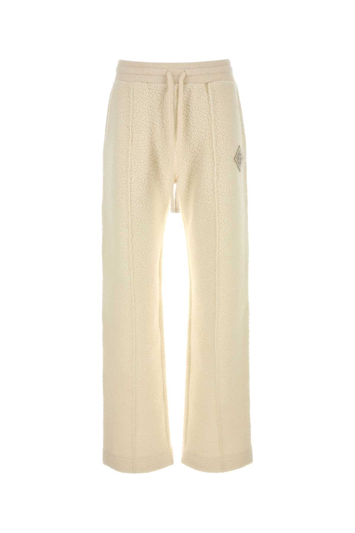 Ivory teddy joggers MAW25JTR31101OFFWHITE (Casablanca / パンツ ) | Casablanca (カサブランカ)