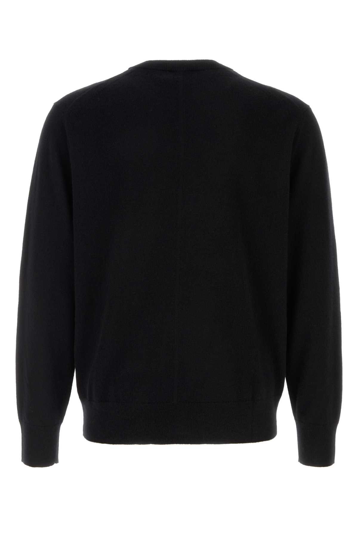 Black cashmere blend sweater LV040EM344UB1 (Calvin Klein / ニット・セーター・カーディガン ) | Calvin Klein (カルバン・クライン)(1)