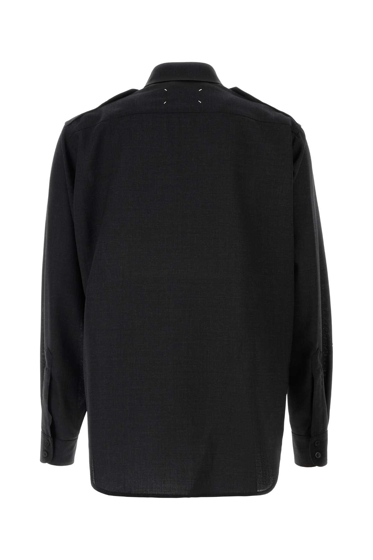 Slate wool shirt S50DT0059M35524855M (Maison Margiela / シャツ・ブラウス ) | Maison Margiela (メゾン マルジェラ)(1)