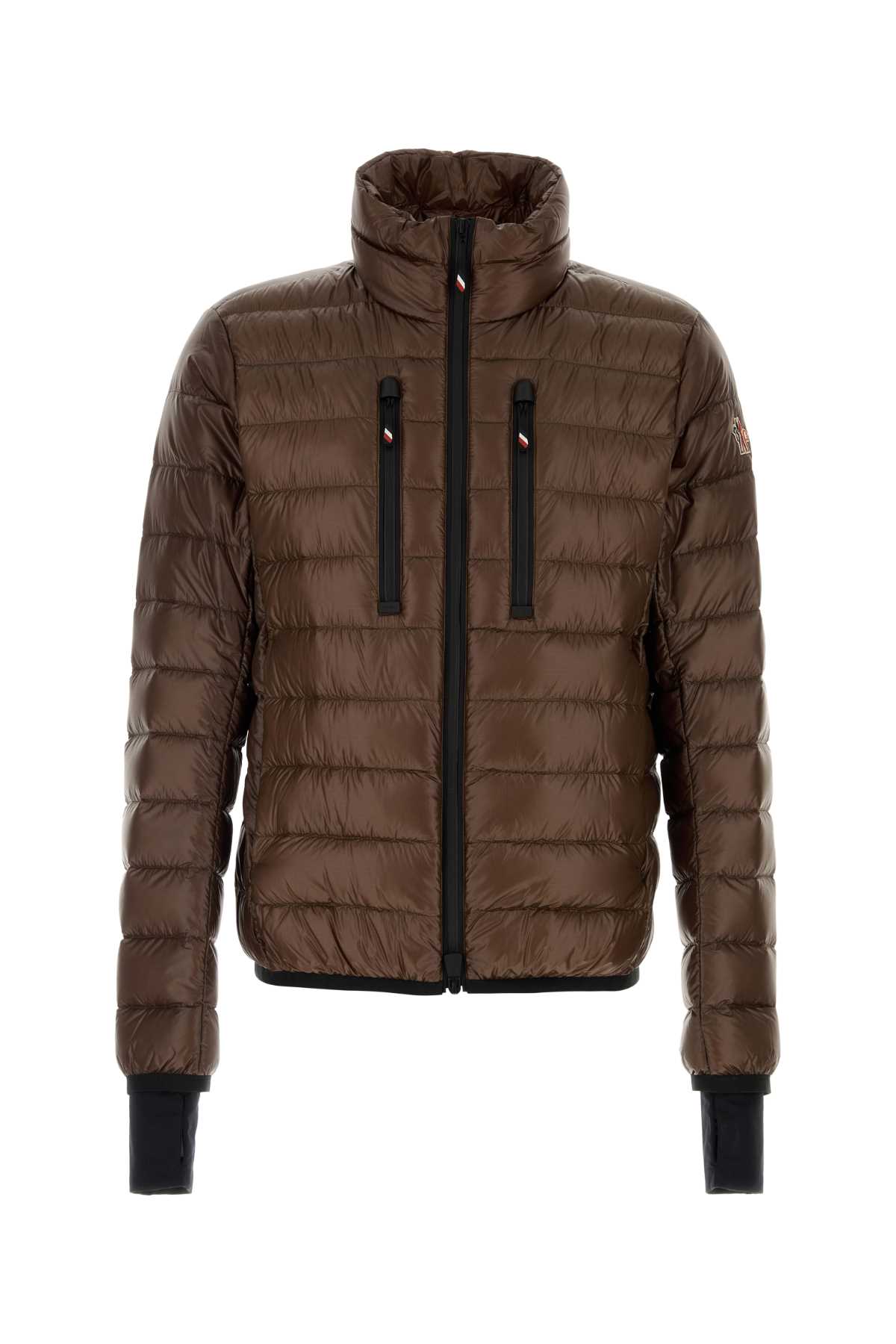 Brown nylon Hers down jacket K20971A00048597X6273 (Moncler Grenoble / ダウンジャケット・コート ) | Moncler Grenoble (モンクレール グルノーブル)