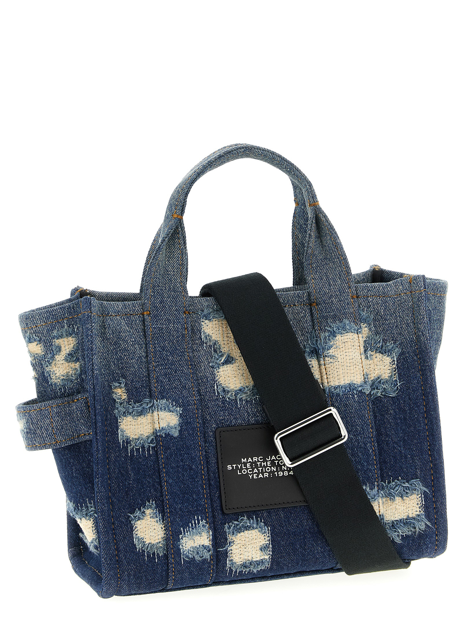 'The Rip And Repair Denim Small Tote' shopping bag 2P5HTT022H03491 (Marc Jacobs / トートバッグ ) | Marc Jacobs (マーク ジェイコブス)(1)
