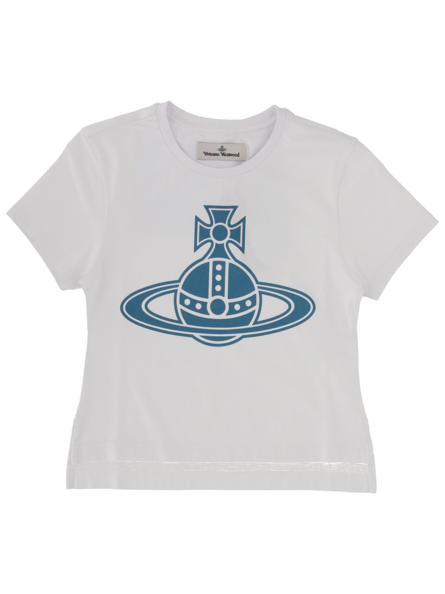 "PARIS ORB MINI" T-SHIRT 1G010015J001MA401 (Vivienne Westwood / Tシャツ・カットソー ) | Vivienne Westwood (ヴィヴィアン・ウェストウッド)