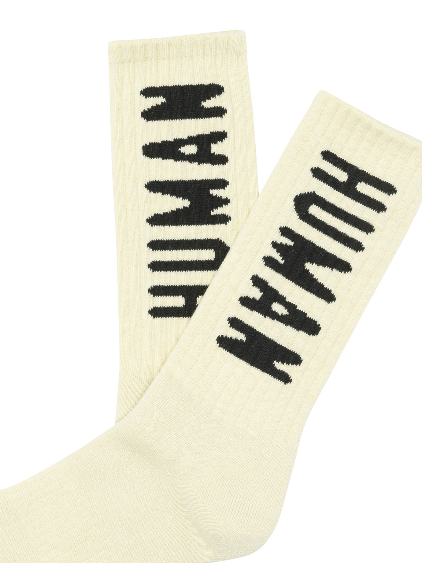 HM logo socks HM30GD066WHITE (HUMAN MADE / アンダーウェア ) | HUMAN MADE (ヒューマンメイド)(1)