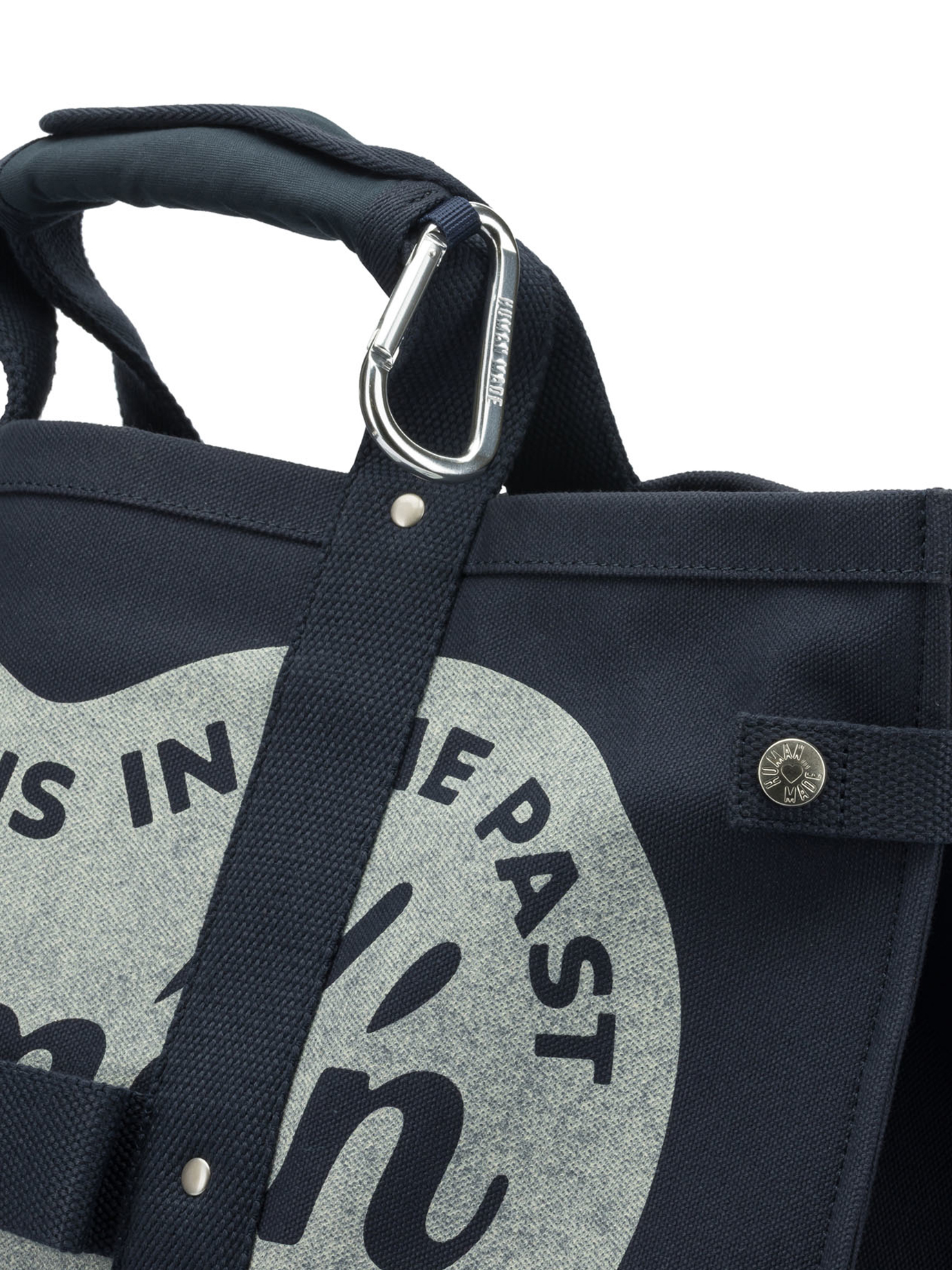 Travel bag with logo HM30GD062NAVY (HUMAN MADE / ビジネス・トラベルバッグ ) | HUMAN MADE (ヒューマンメイド)(3)