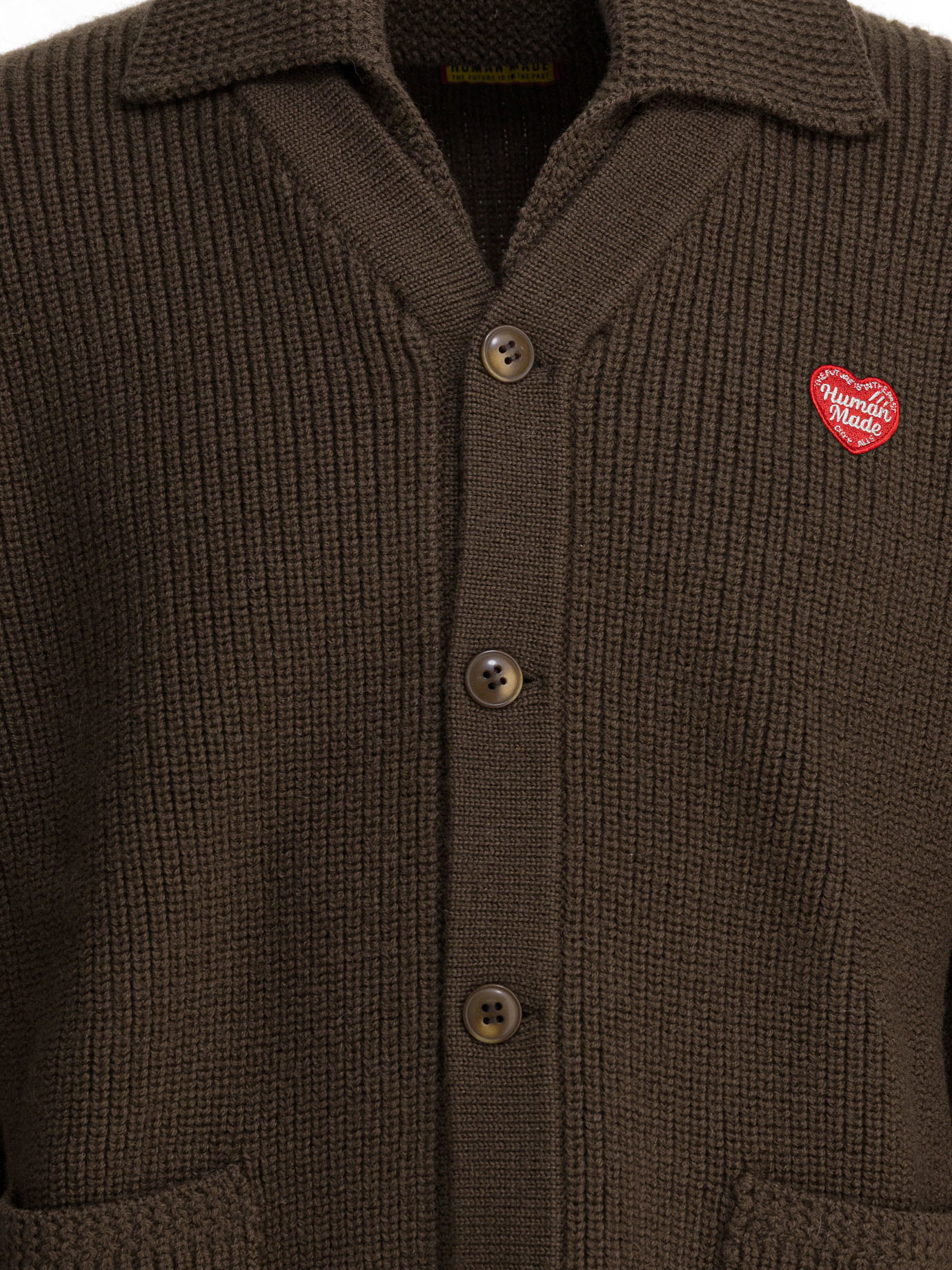 Wool cardigan HM30CS004BROWN (HUMAN MADE / ニット・セーター・カーディガン ) | HUMAN MADE (ヒューマンメイド)(2)