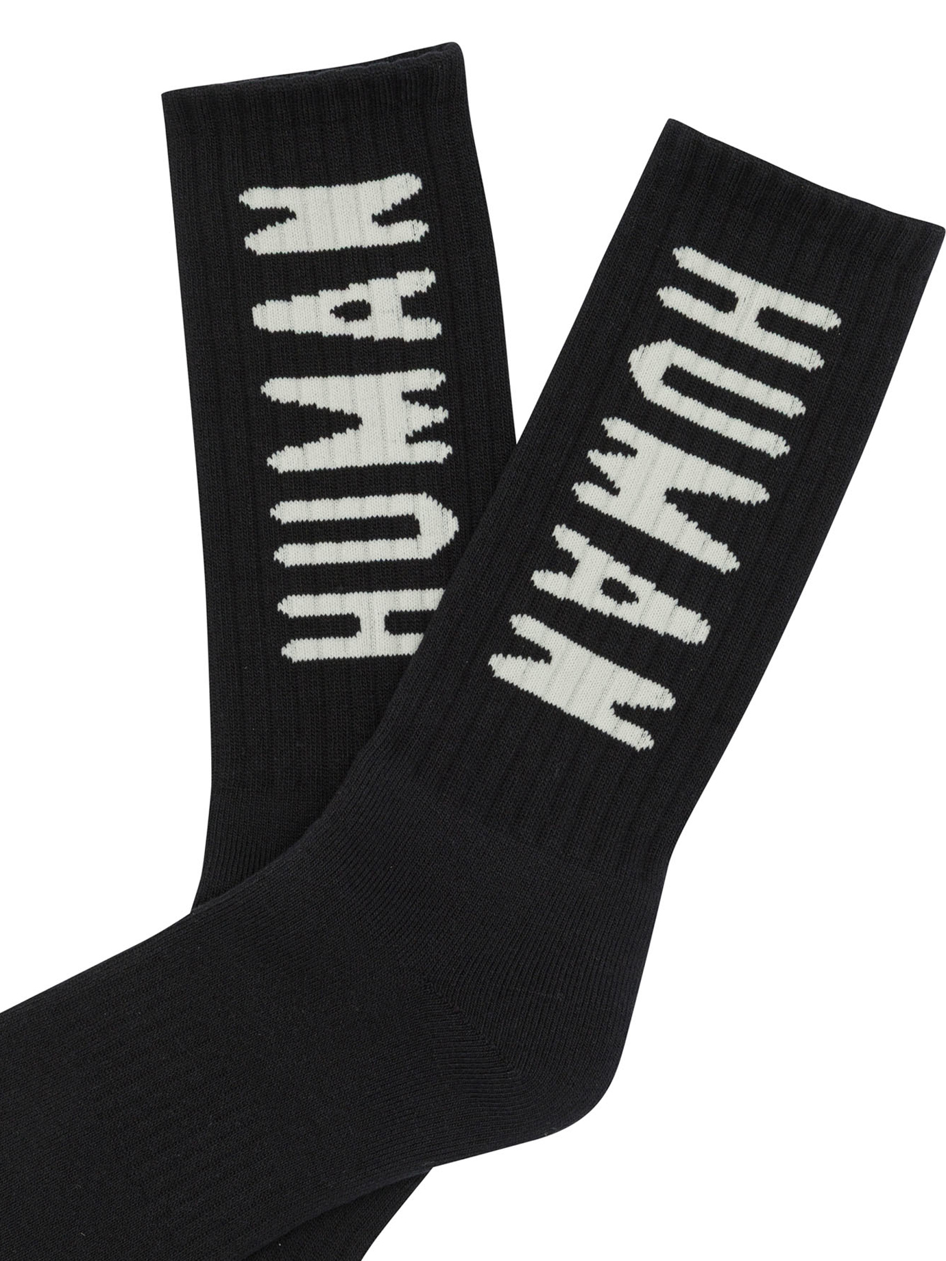 HM logo socks HM30GD066BLACK (HUMAN MADE / アンダーウェア ) | HUMAN MADE (ヒューマンメイド)(1)