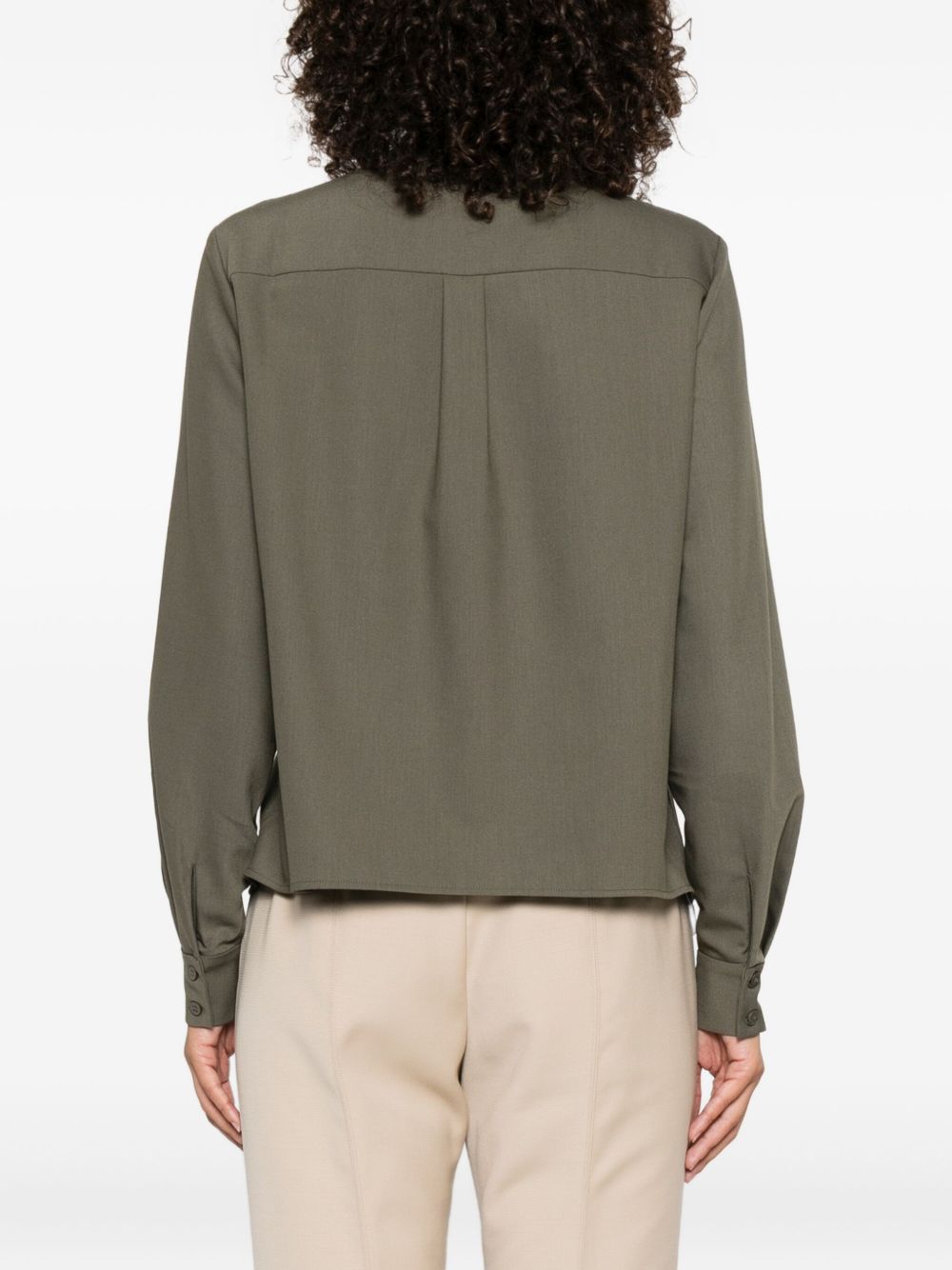 SELF PORTRAIT Shirts Green PF25016TGGRN (self-portrait / シャツ・ブラウス ) | self-portrait (セルフ・ポートレイト)(2)