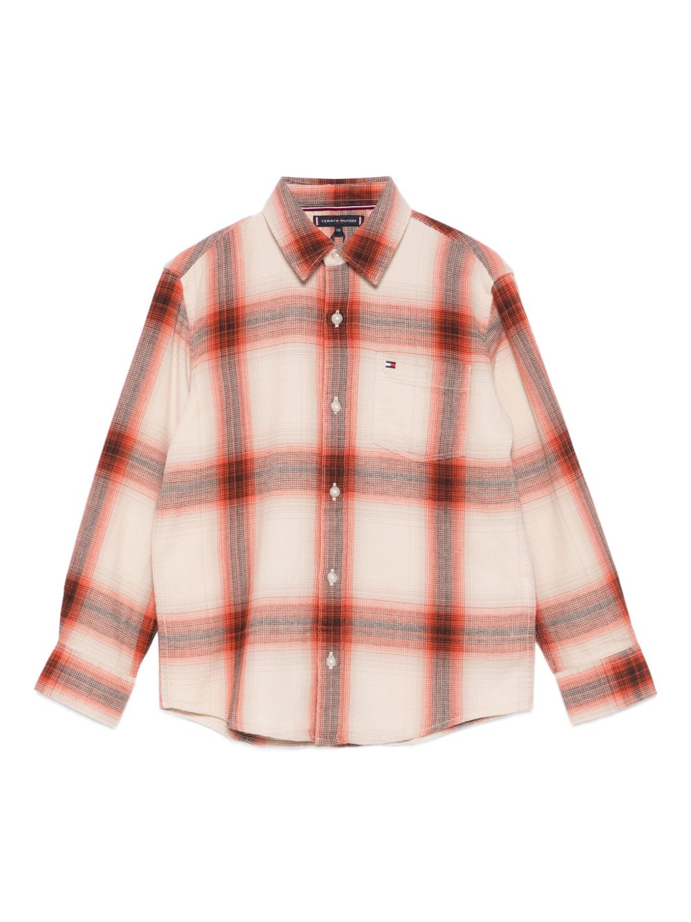 Tommy Hilfiger Shirts Orange KB0KB099990PA (TOMMY HILFIGER / シャツ・ブラウス ) | TOMMY HILFIGER (トミーフィルフィガー)