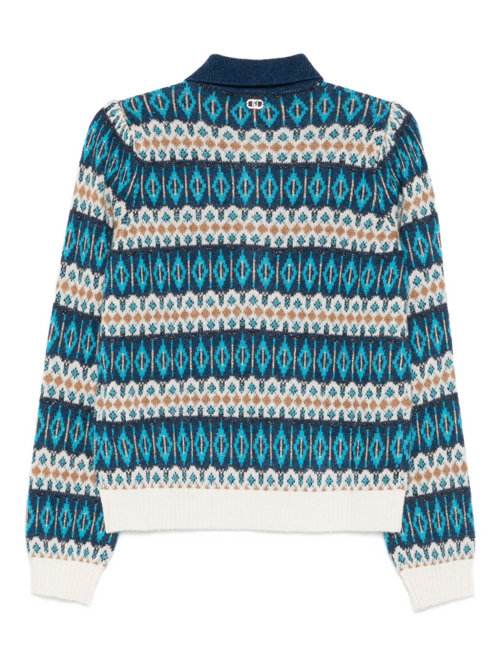 Liu Jo Sweaters Blue MF5239MA58PP9087 (LIU•JO / ニット・セーター・カーディガン ) | LIU•JO (リュー・ジョー)(1)