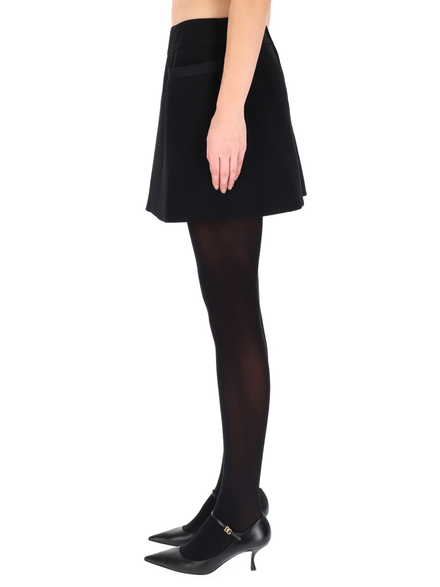 DOUBLE CREPE BASQUE SKIRT F4C4PTFU2L8N0000 (Dolce & Gabbana / スカート ) | Dolce & Gabbana (ドルチェガッバーナ)(2)