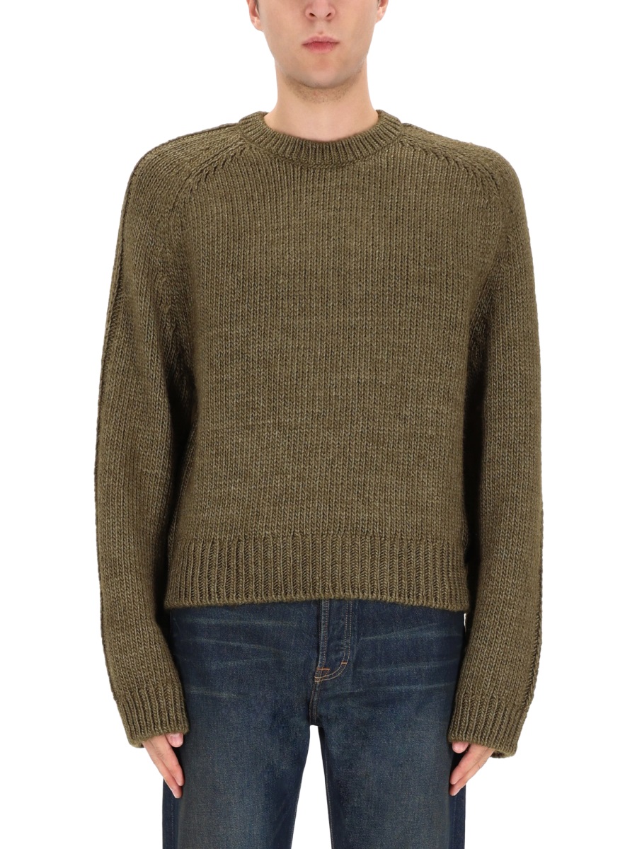 "TRUE ROUNDNECK" SWEATER M4253TFFLUSHGREENRUSTICWOOLSILK (OUR LEGACY / ニット・セーター・カーディガン ) | OUR LEGACY (アワーレガシー)(2)
