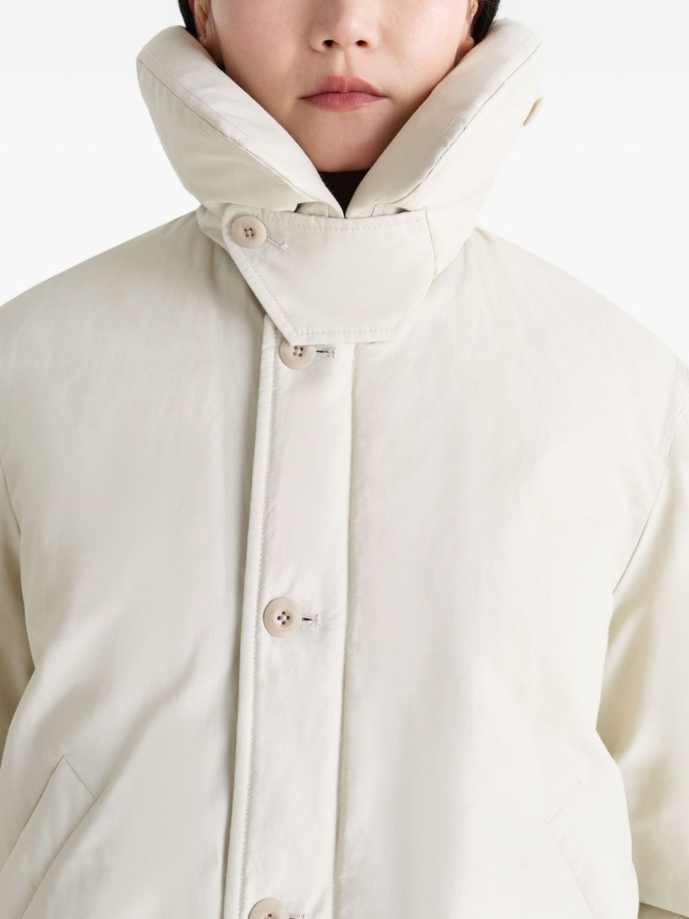 LEMAIRE Coats White OW1151LF1019050 (LEMAIRE / ダウンジャケット・コート ) | LEMAIRE (ルメール)(2)