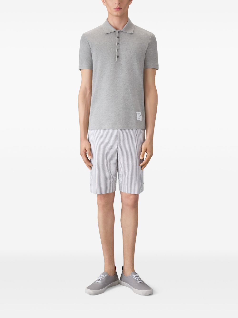 Thom Browne T-shirts and Polos Light Grey MJP110P00050055 (Thom Browne / ポロシャツ ) | Thom Browne (トム・ブラウン)(3)