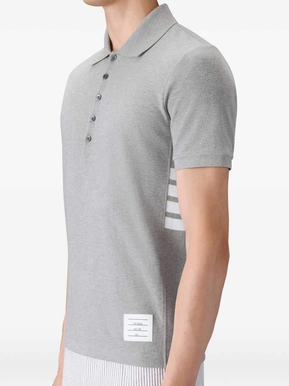 Thom Browne T-shirts and Polos Light Grey MJP110P00050055 (Thom Browne / ポロシャツ ) | Thom Browne (トム・ブラウン)(4)