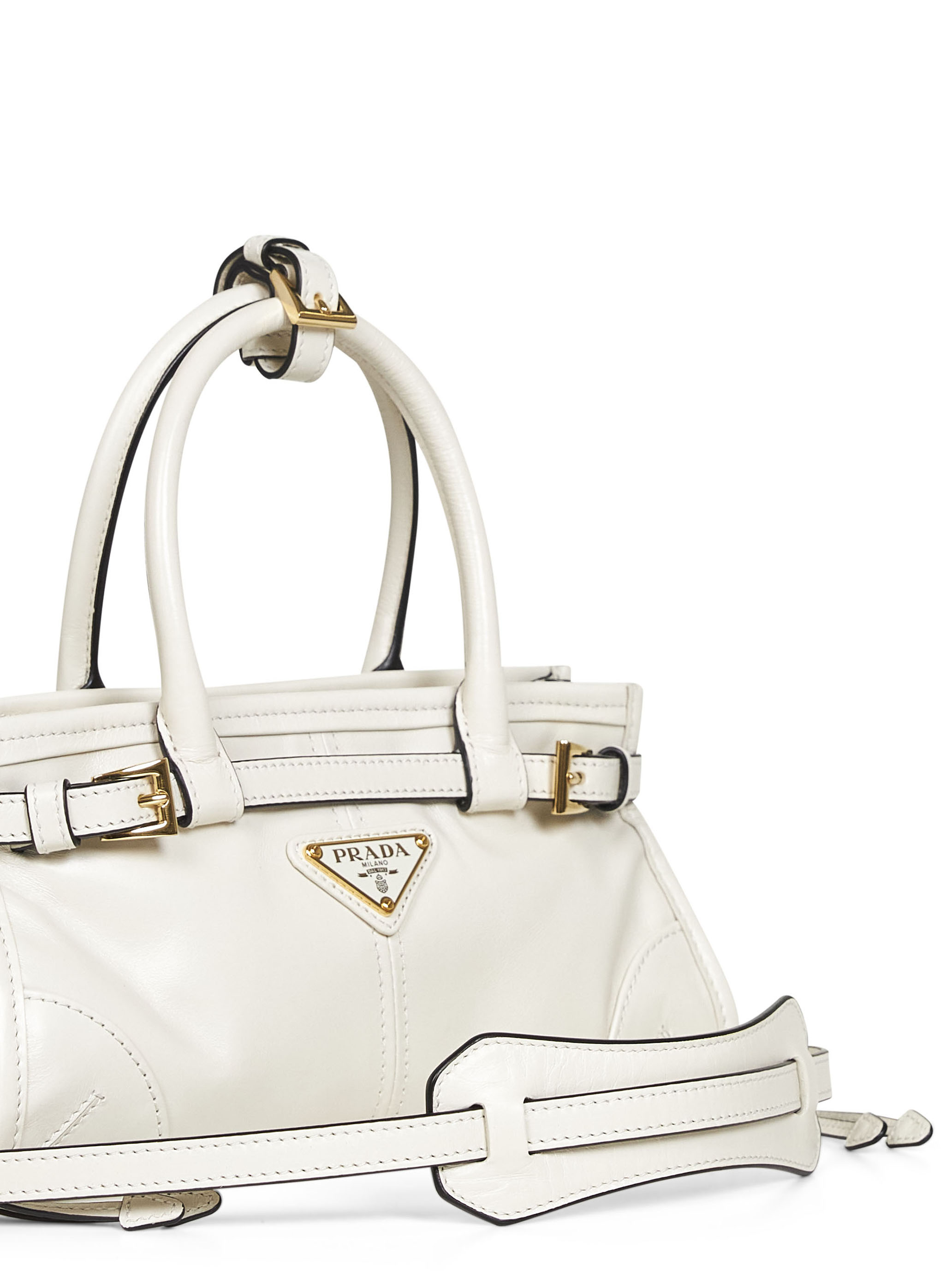 Prada Bags.. White 1BA486OOO2CYRF0PG7 (Prada / ハンドバッグ・ショルダーバッグ ) | Prada (プラダ)(3)