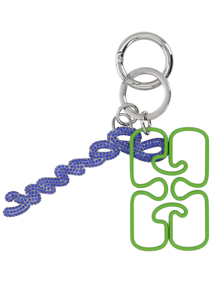 KEYCHAIN WITH LOGO A7064783 (GANNI / キーリング・キーケース ) | GANNI (ガニー)(1)