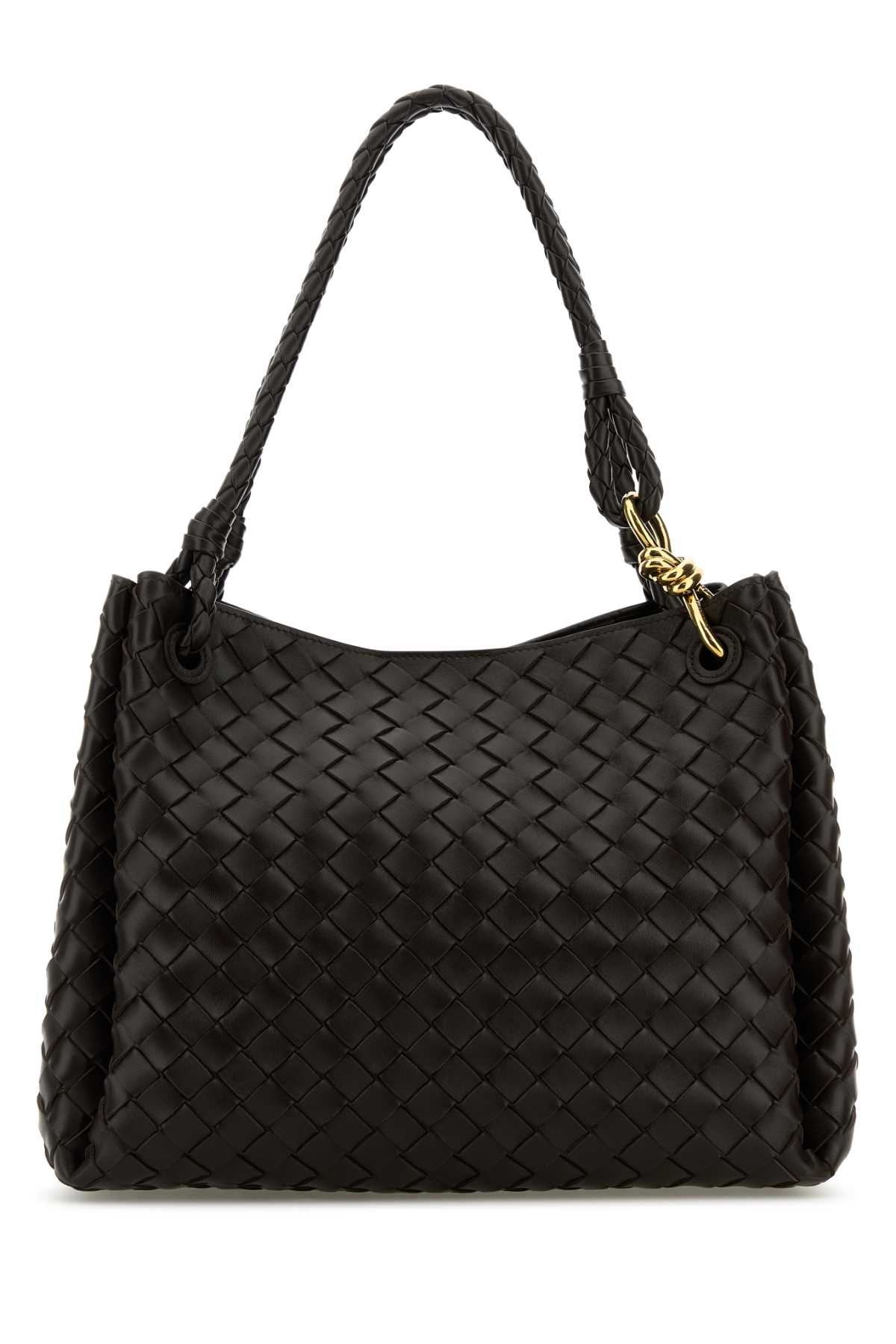 Dark brown leather large Parachute shoulder bag 796571VCPPT2190 (Bottega Veneta / ハンドバッグ・ショルダーバッグ ) | Bottega Veneta (ボッテガ・ヴェネタ)