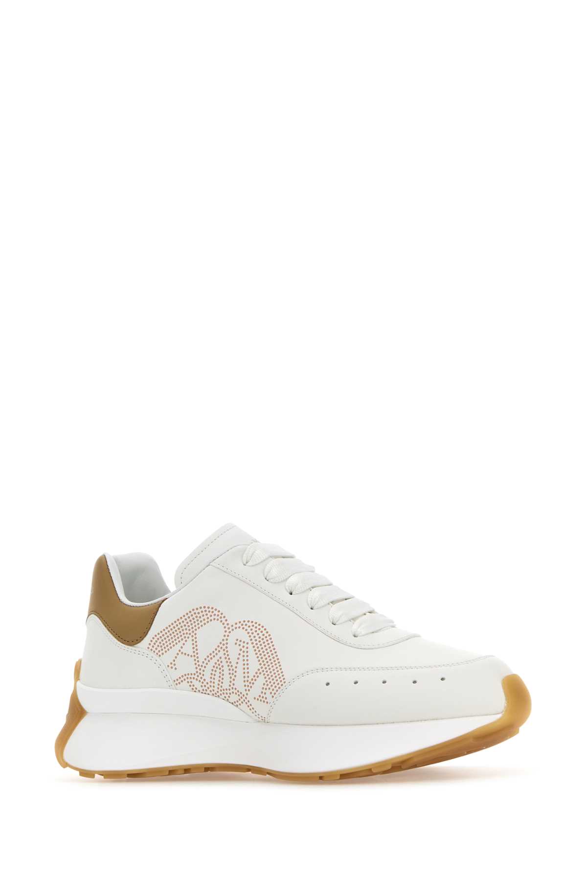White leather Sprint Runner sneakers 781503WIDNI8750 (Alexander McQUEEN / スニーカー ) | Alexander McQUEEN (アレキサンダー・マックイーン)(1)