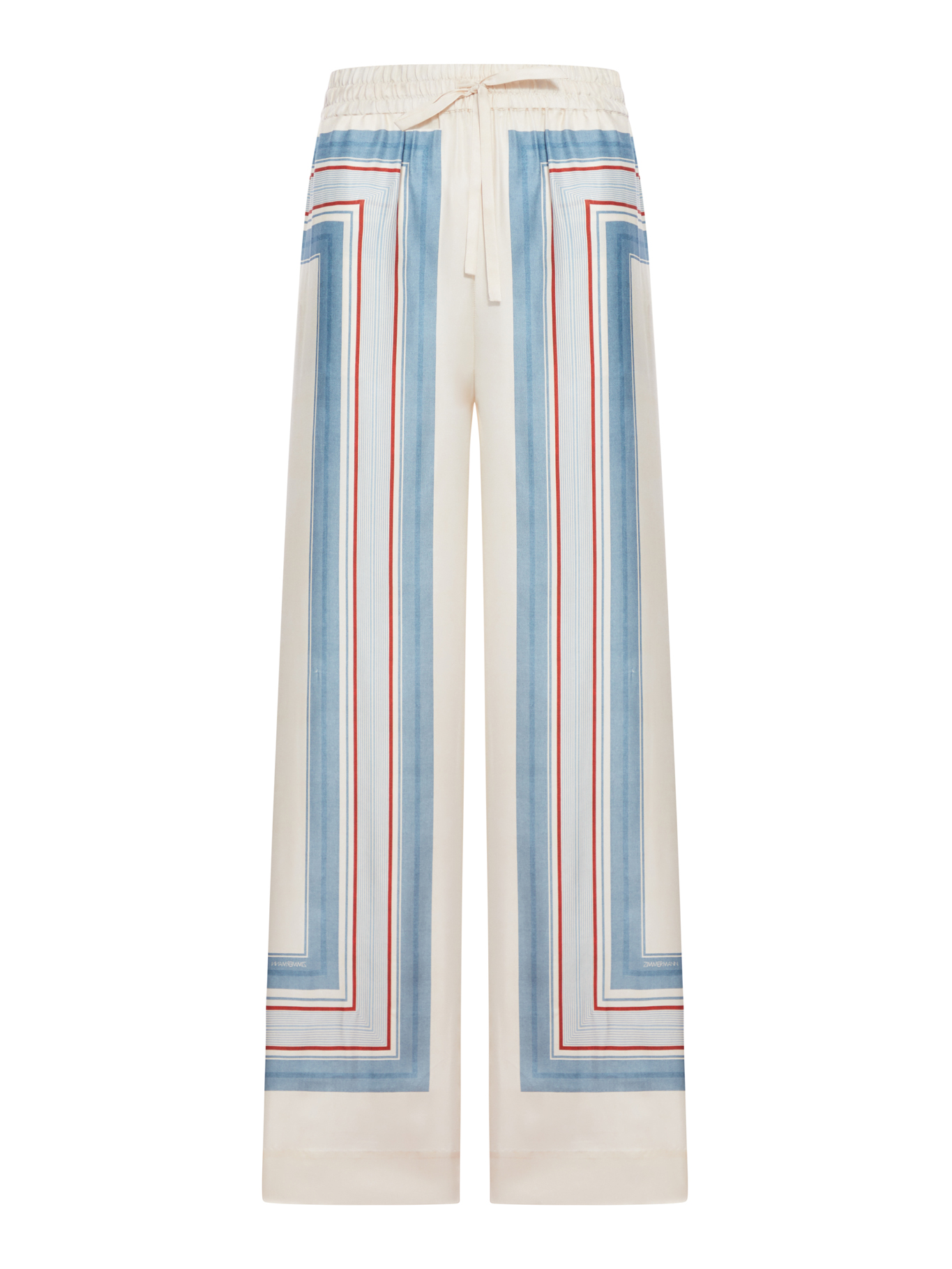 WIDE-WAISTED SILK TROUSERS 4021PC26RTIKSTR (ZIMMERMANN / パンツ ) | ZIMMERMANN (ジマーマン)