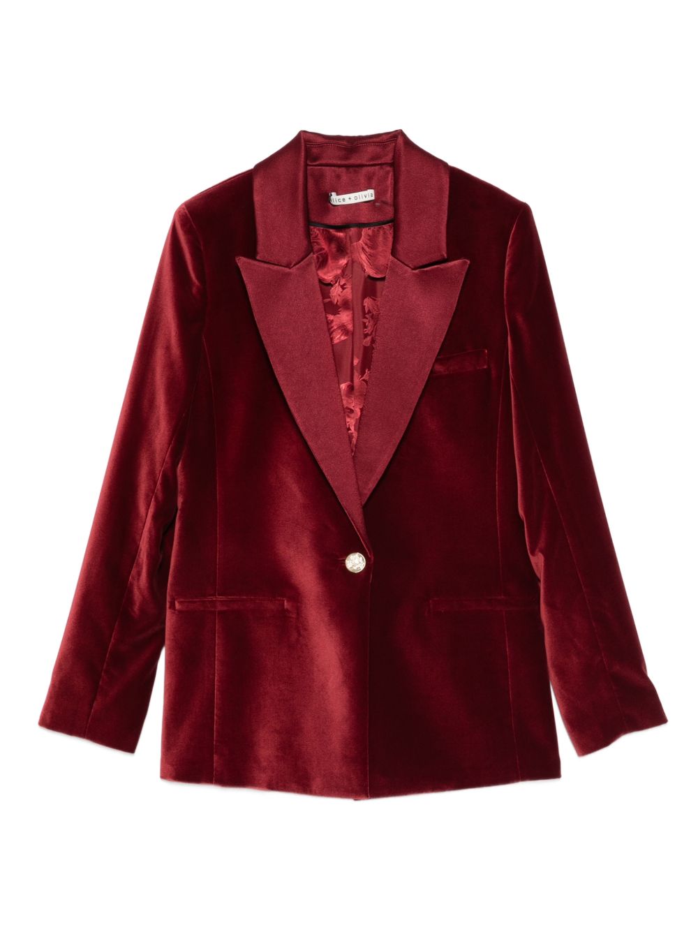 Alice + Olivia Jackets Bordeaux CC510B69222I606 (alice + olivia / ブレザー・ジャケット ) | alice + olivia (アリス アンド オリビア)