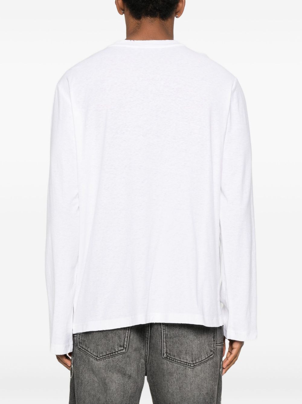 Acne Studios T-shirts and Polos White CL0441183 (Acne Studios / Tシャツ・カットソー ) | Acne Studios (アクネ ストゥディオズ)(2)