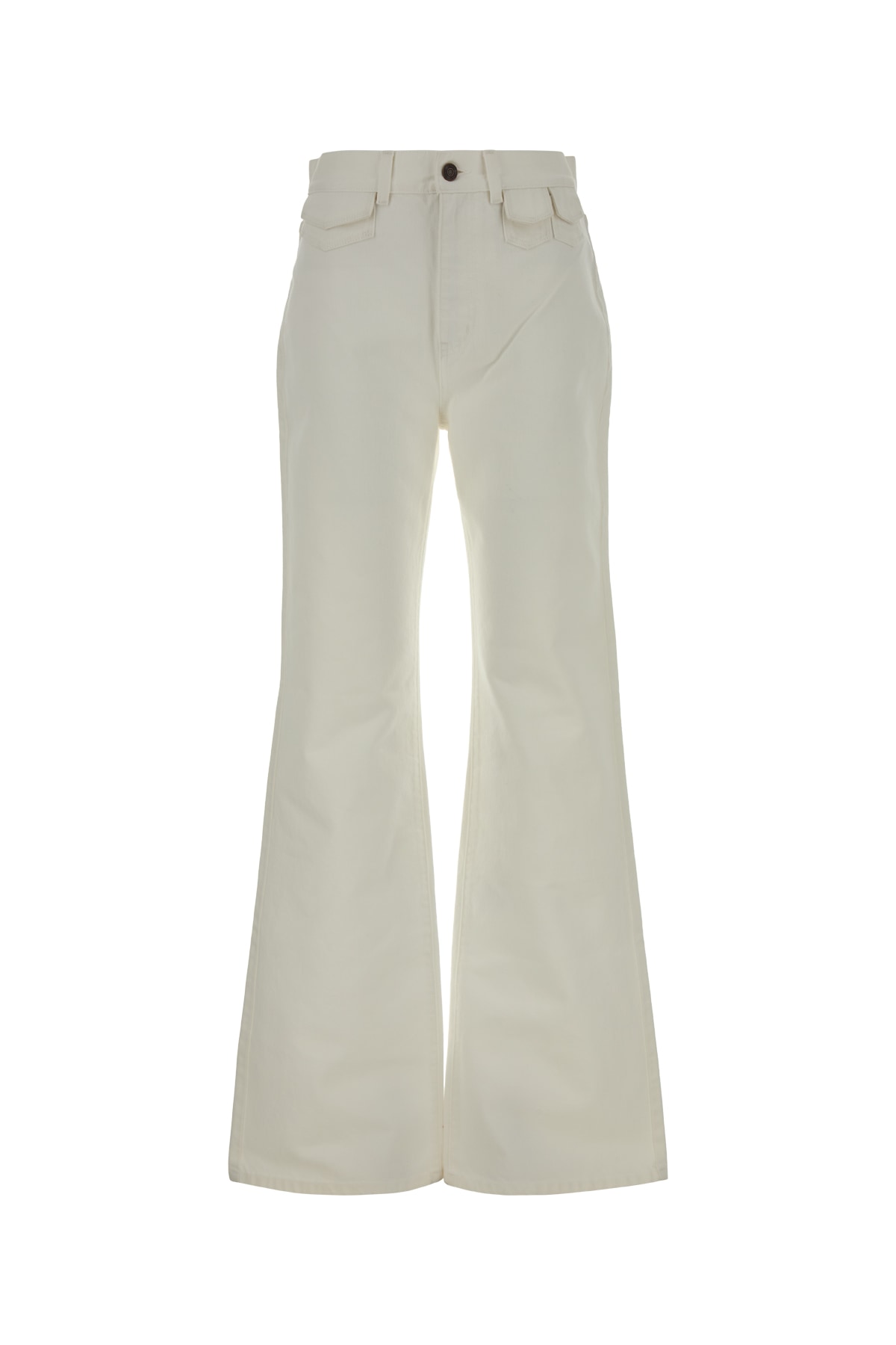 Jeans flare a vita alta in denim 25UDP03150101 (Chloé / ジーンズ ) | Chloé (クロエ)