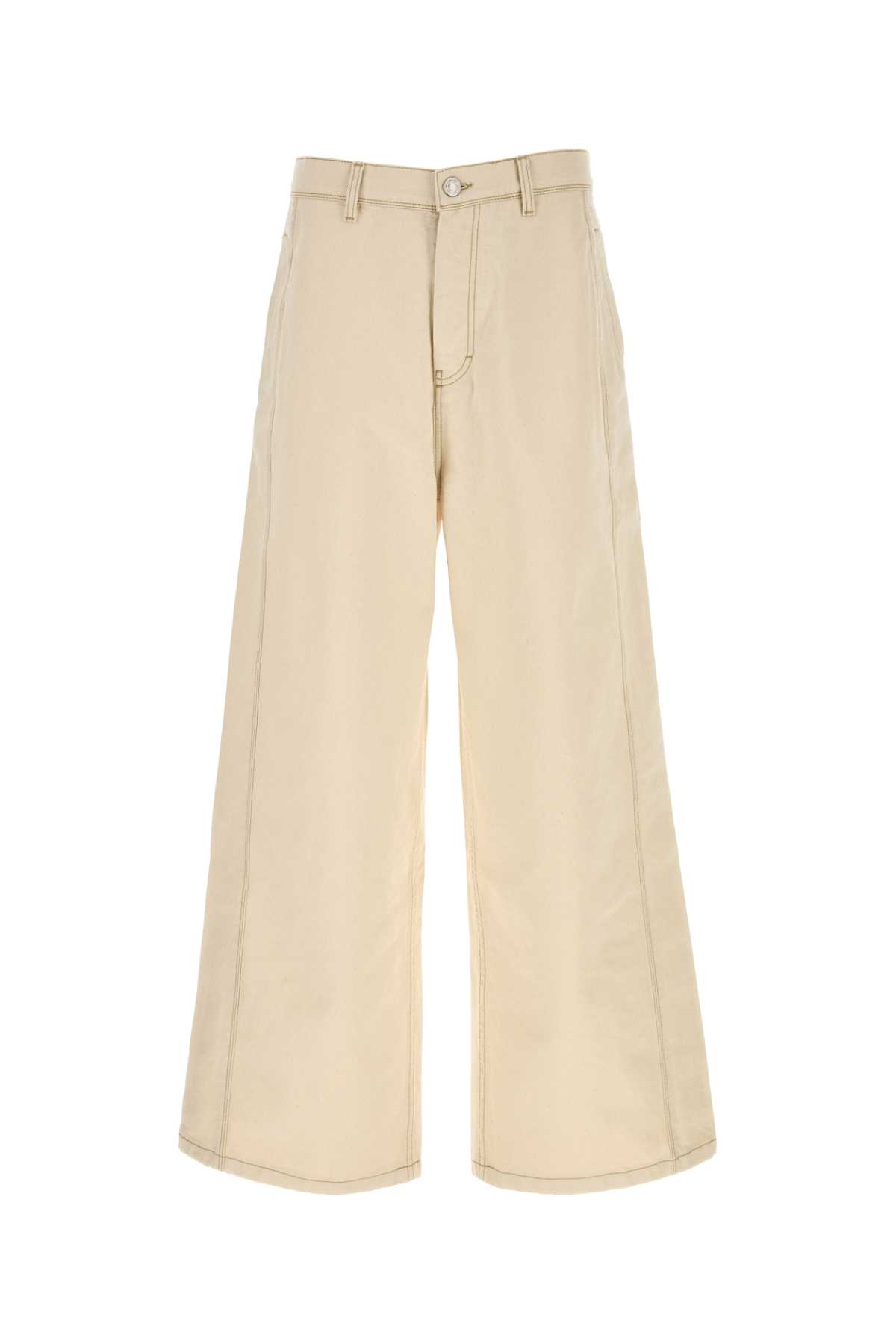 Ivory denim wide-leg jeans HTR820DE0106150 (AMI Paris / ジーンズ ) | AMI Paris (アミパリス)