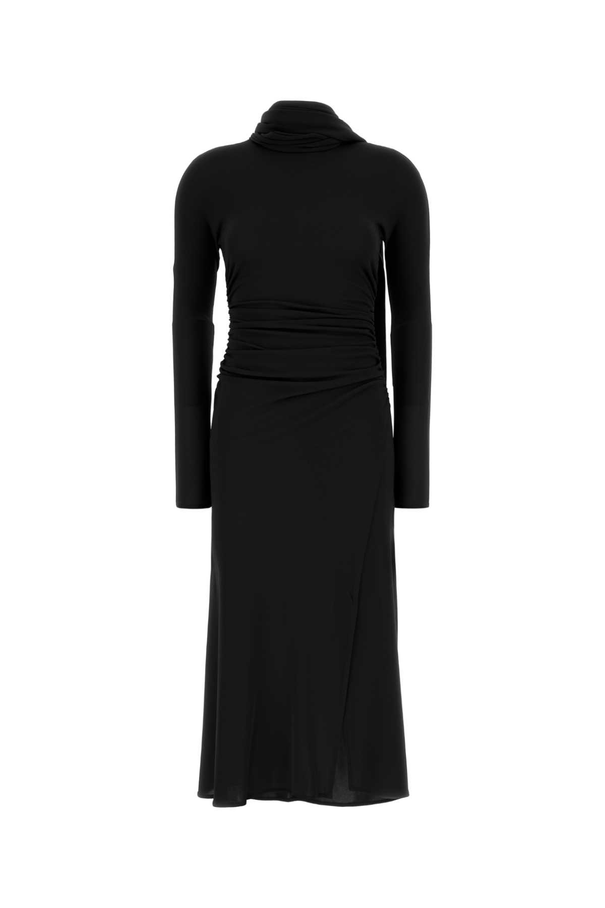 Black jersey dress 4A382AN0990 (Blumarine / ワンピース・ドレス・オールインワン ) | Blumarine (ブルマリン)