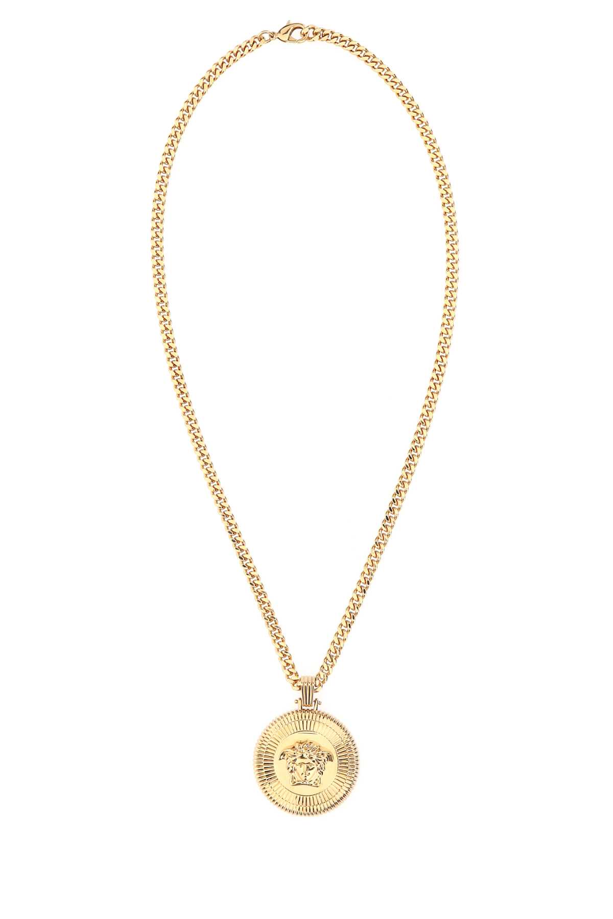 Gold metal Medusa Biggie necklace 10053341A006203J000 (VERSACE / ネックレス ) | VERSACE (ヴェルサーチェ)