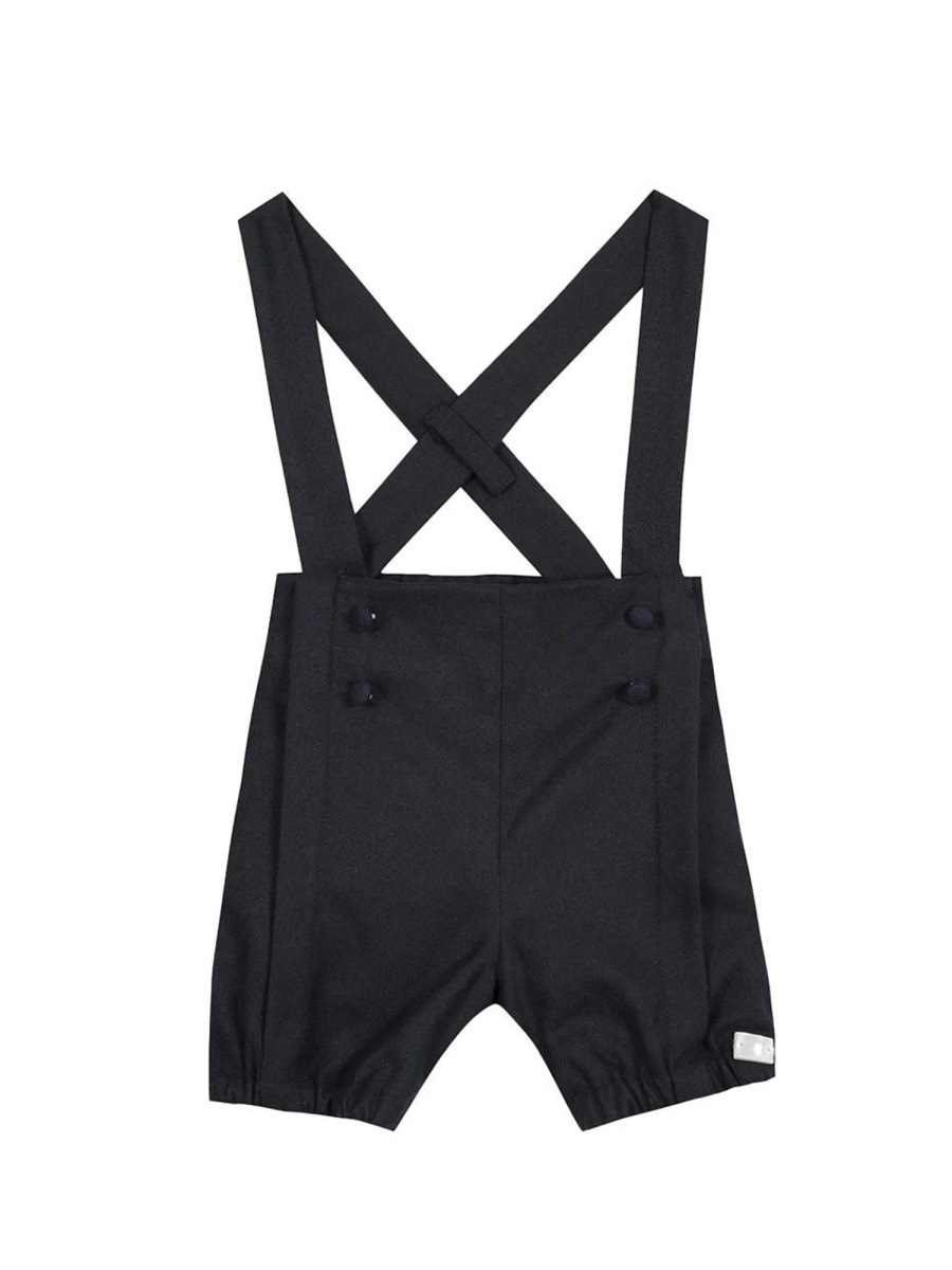 PANTS WITH SUSPENDERS CB22011B04 (Tartine et Chocolat / パンツ ) | Tartine et Chocolat (タルティーヌ エ ショコラ)(1)