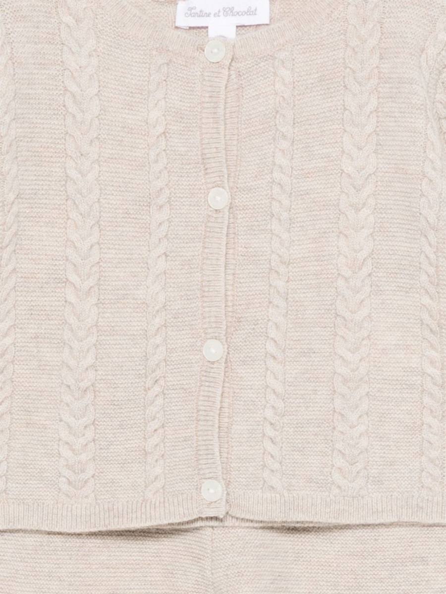 JERSEY SET WITH PANTS CB36010B15 (Tartine et Chocolat / ニット・セーター・カーディガン ) | Tartine et Chocolat (タルティーヌ エ ショコラ)(2)