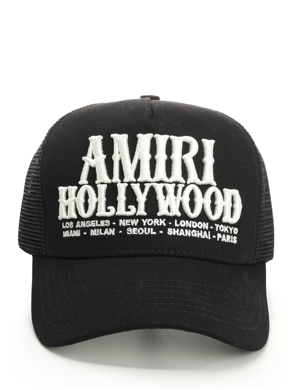 Hollywood trucker hat AMSAHE1015Black (AMIRI / 帽子 ) | AMIRI (アミリ)