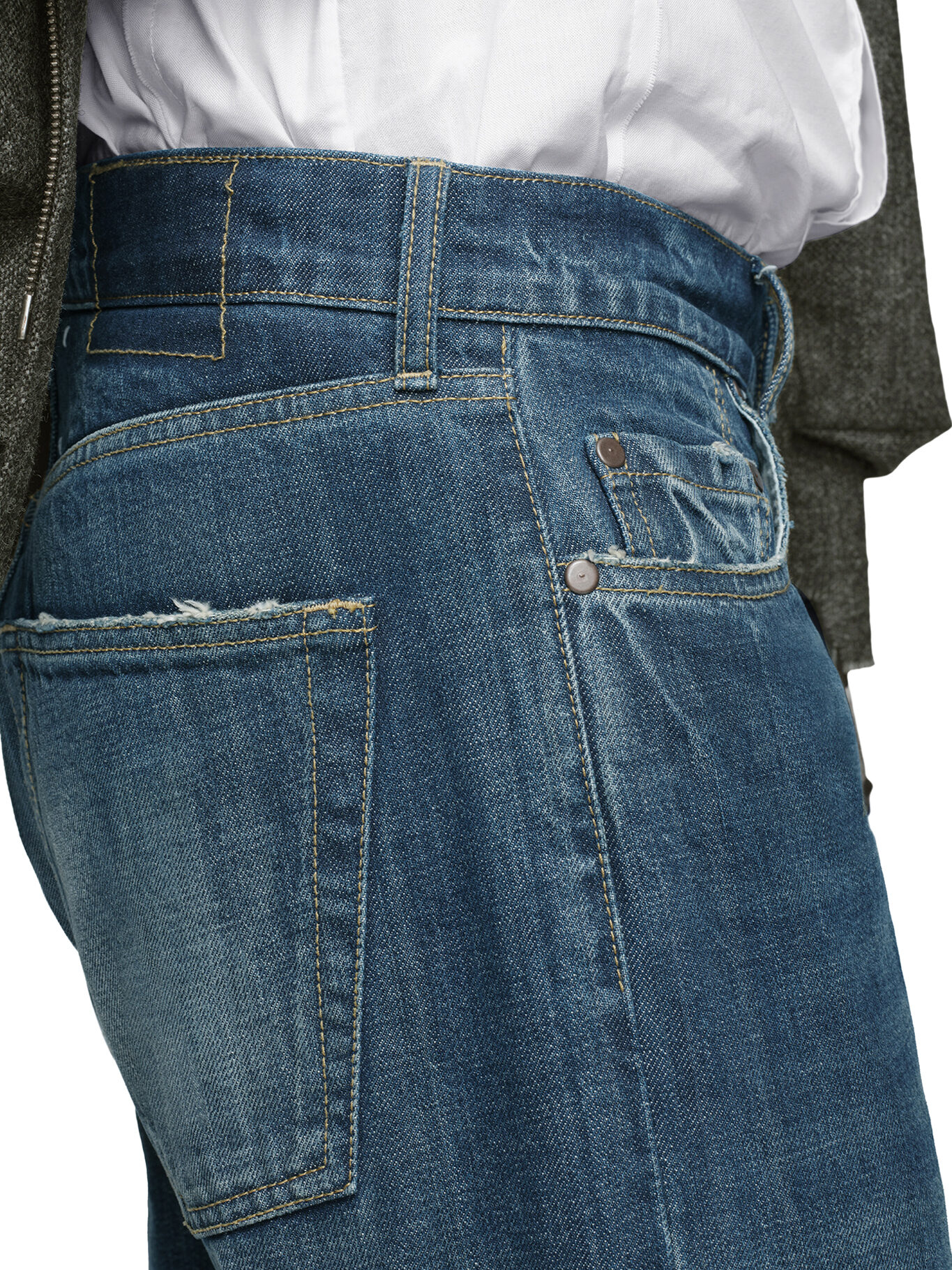 STRAIGHT LEG DENIM JEANS S67LA0041M30037961 (Maison Margiela / ジーンズ ) | Maison Margiela (メゾン マルジェラ)(4)