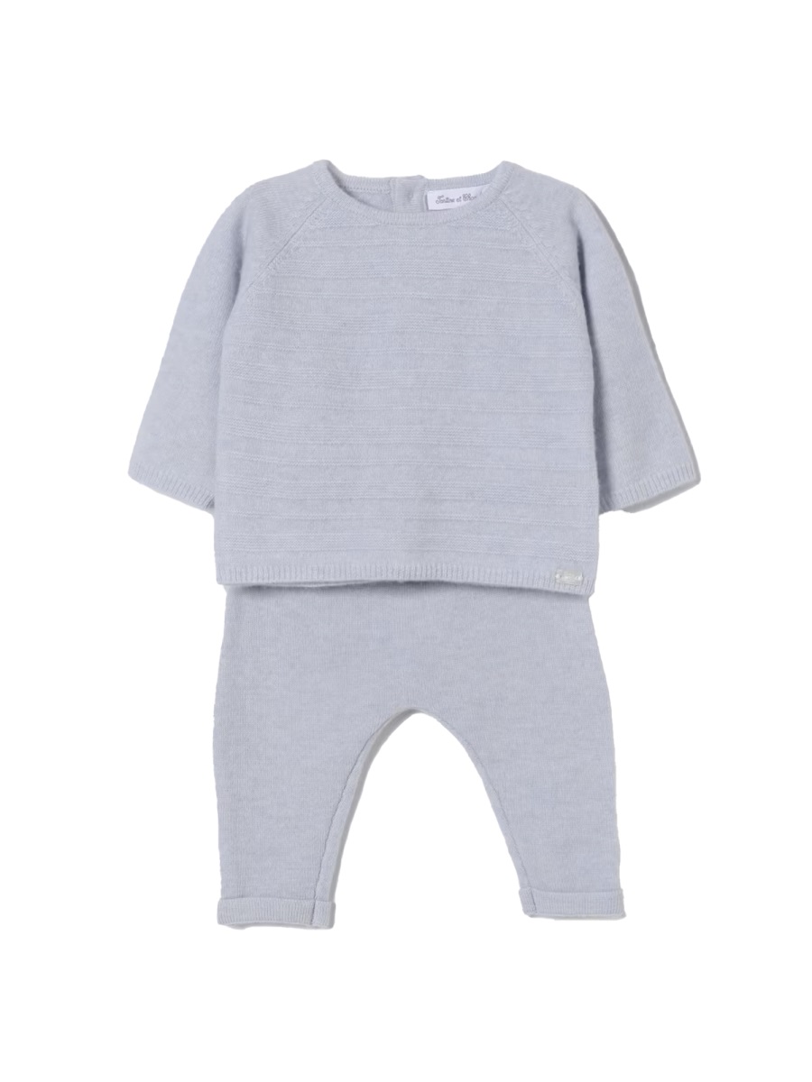 SWEATER SET WITH SWEATSHIRT CB36040B42 (Tartine et Chocolat / ニット・セーター・カーディガン ) | Tartine et Chocolat (タルティーヌ エ ショコラ)(1)