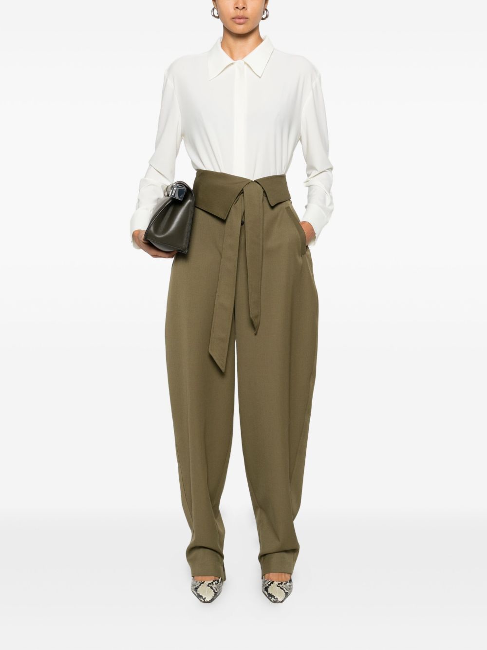 Norma Kamali Shirts White KK1296PL031037 (NORMA KAMALI / シャツ・ブラウス ) | NORMA KAMALI (ノーマカマリ)(4)