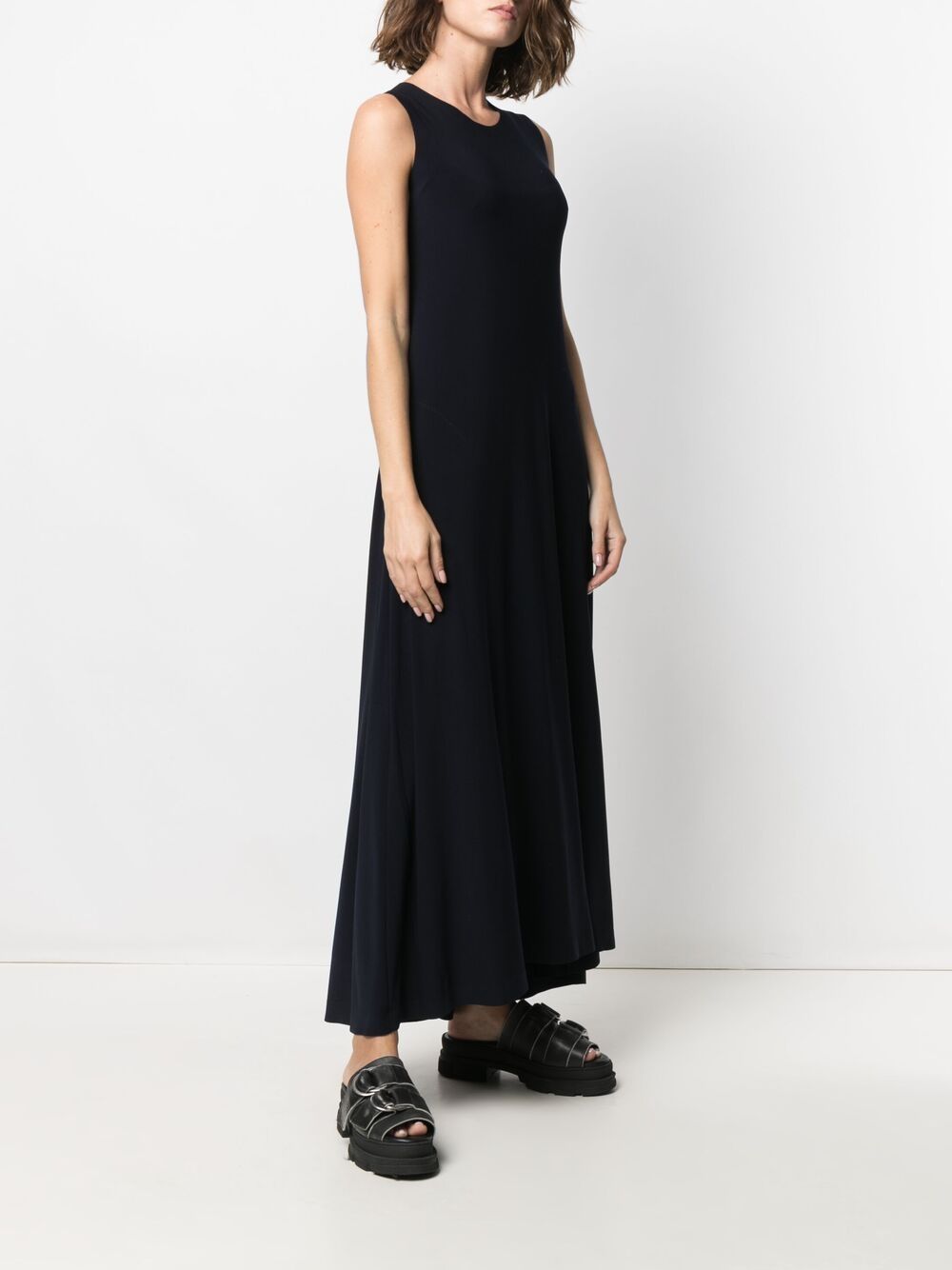 Norma Kamali Dresses Blue KK1263PL016012 (NORMA KAMALI / ワンピース・ドレス・オールインワン ) | NORMA KAMALI (ノーマカマリ)(4)
