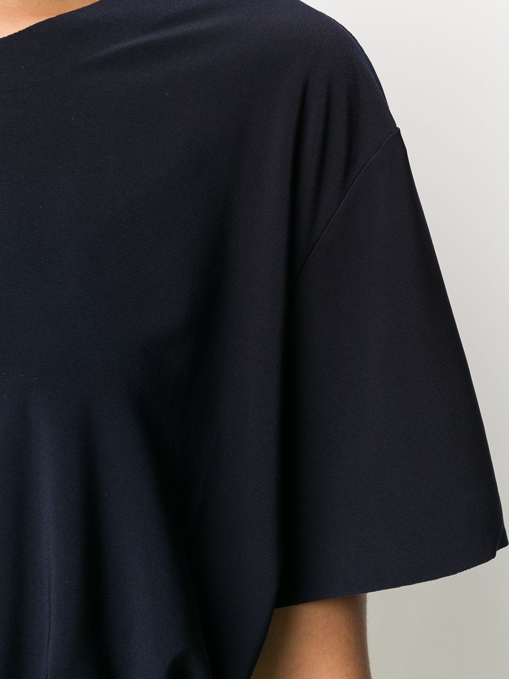 Norma Kamali T-shirts and Polos Blue KK4266PL104012 (NORMA KAMALI / Tシャツ・カットソー ) | NORMA KAMALI (ノーマカマリ)(1)