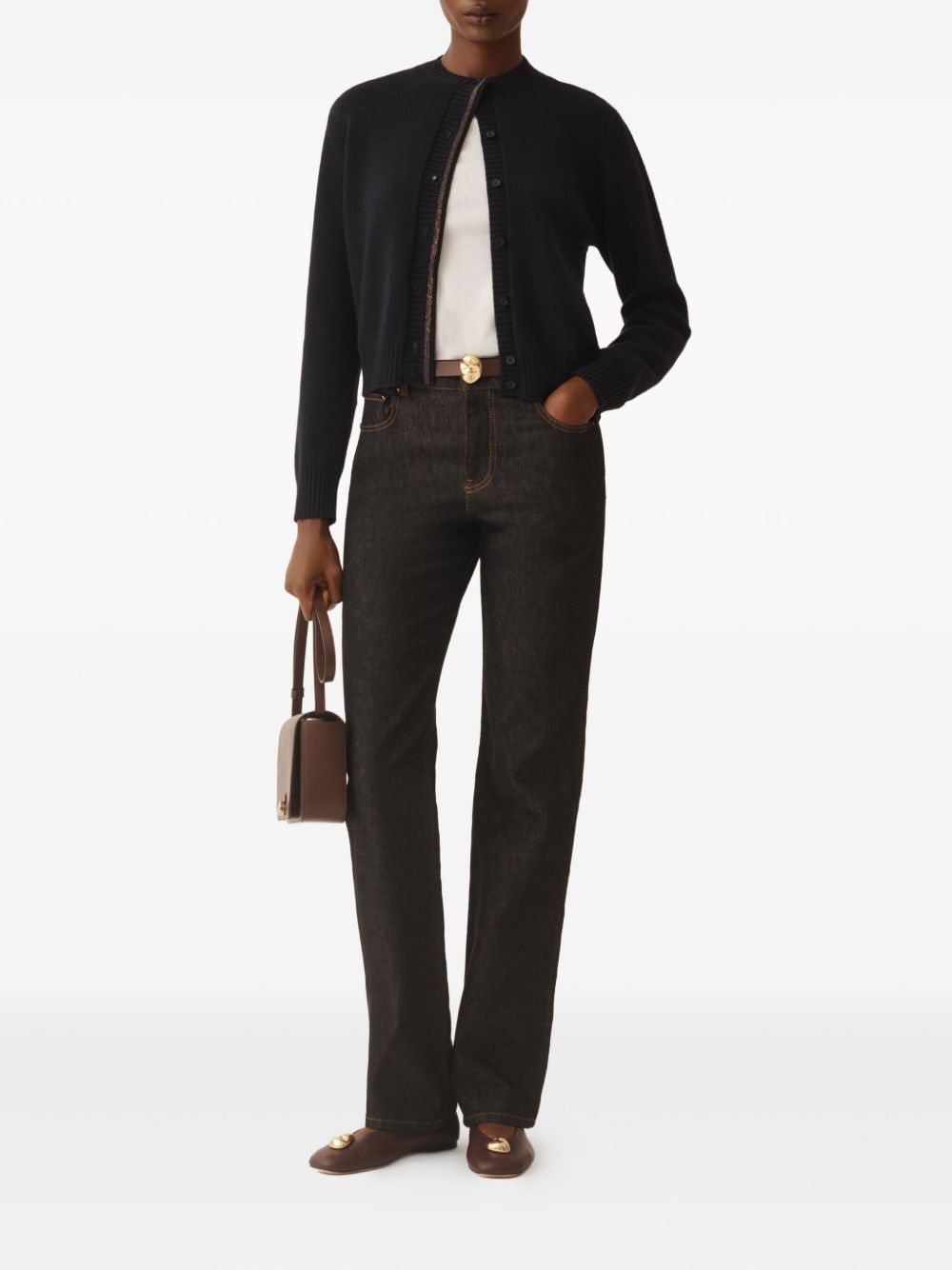 Fabiana Filippi Sweaters Blue MAD225F057L5175146 (FABIANA FILIPPI / ニット・セーター・カーディガン ) | FABIANA FILIPPI (ファビアナフィリッピ)(2)