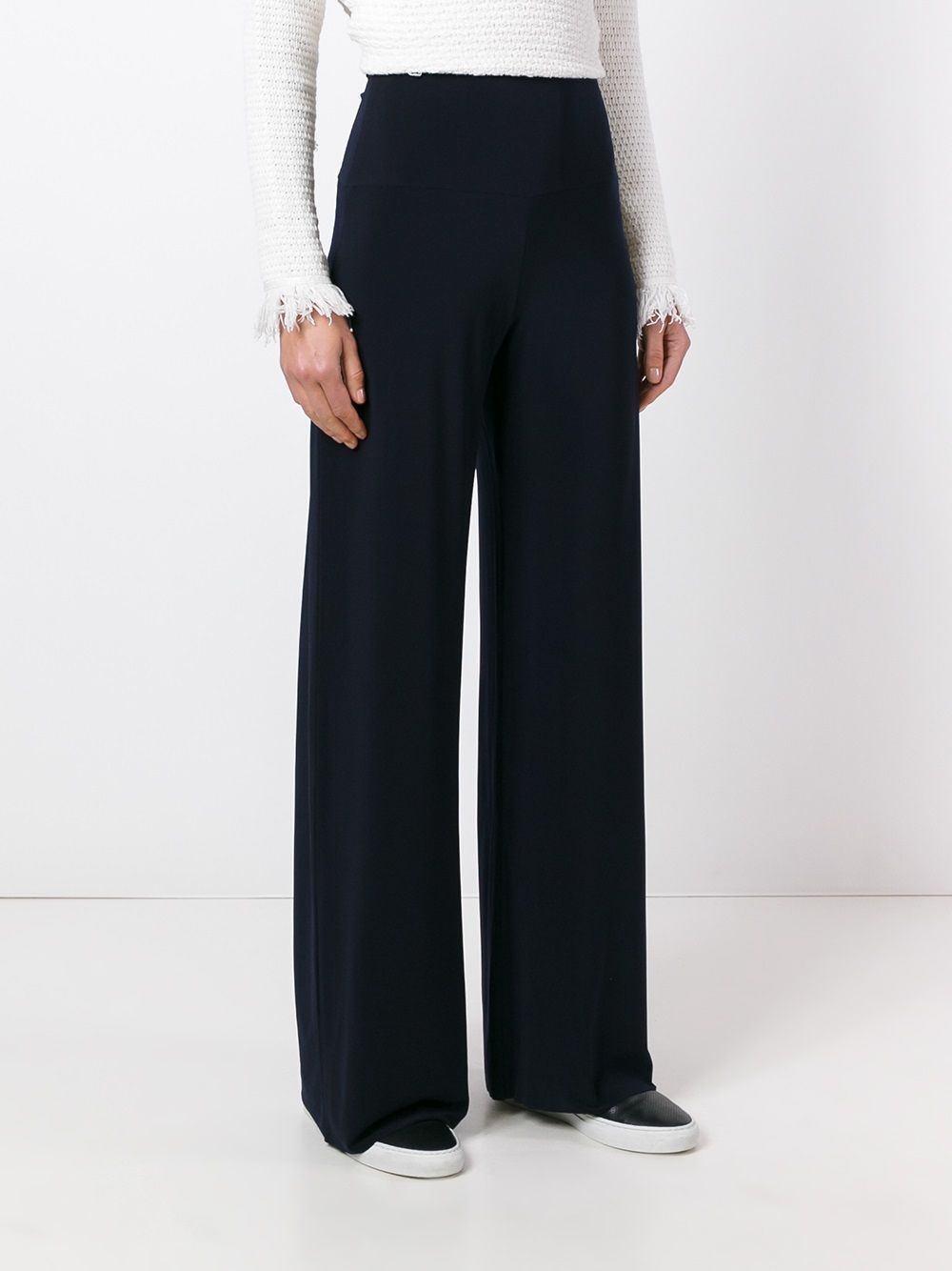 Norma Kamali Trousers Blue KK1267PL019012 (NORMA KAMALI / パンツ ) | NORMA KAMALI (ノーマカマリ)(2)