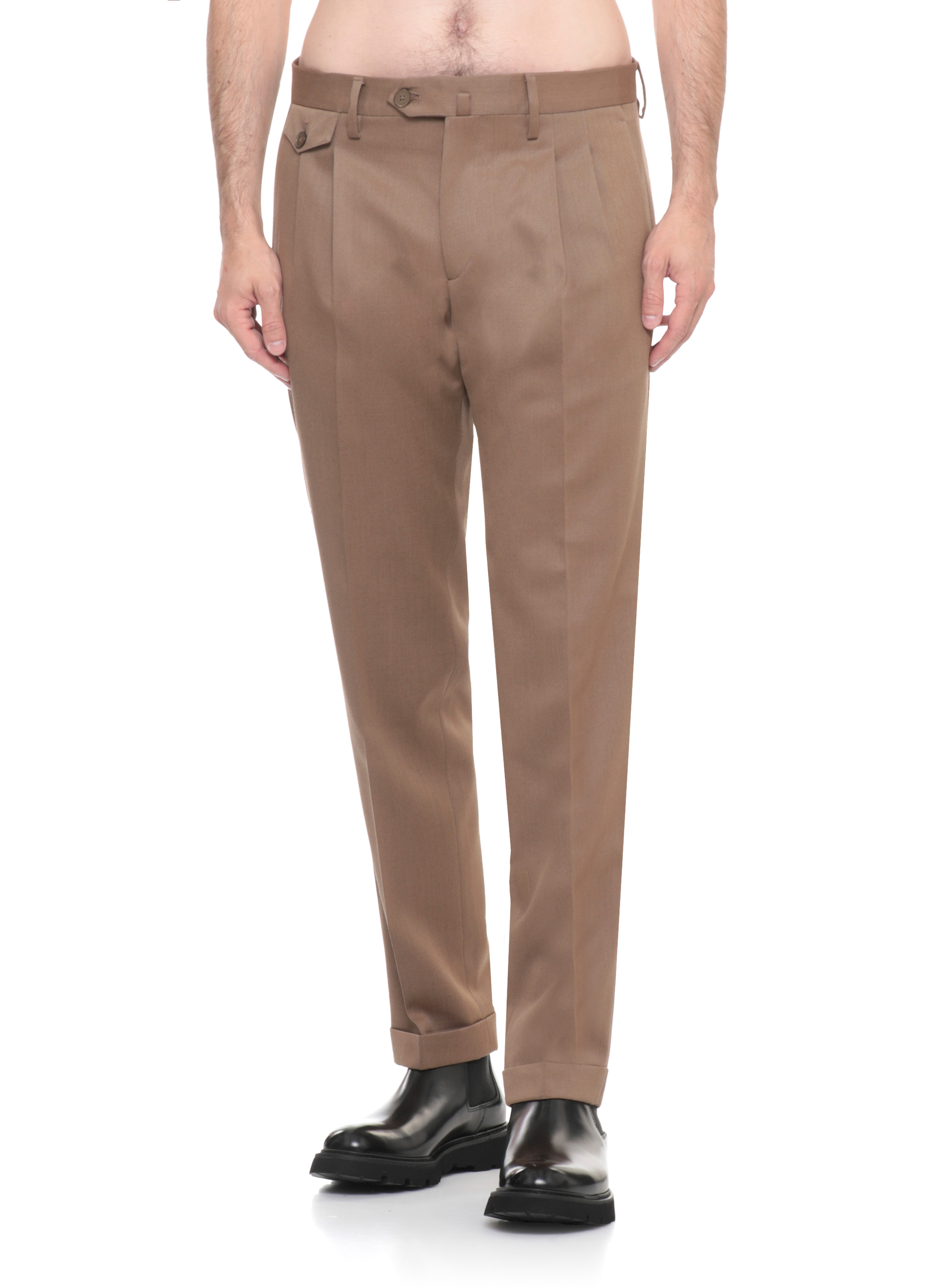 Briglia Trousers Beige BG02S40017700036 (BRIGLIA 1949 / パンツ ) | BRIGLIA 1949 (ブリリア1949)(1)