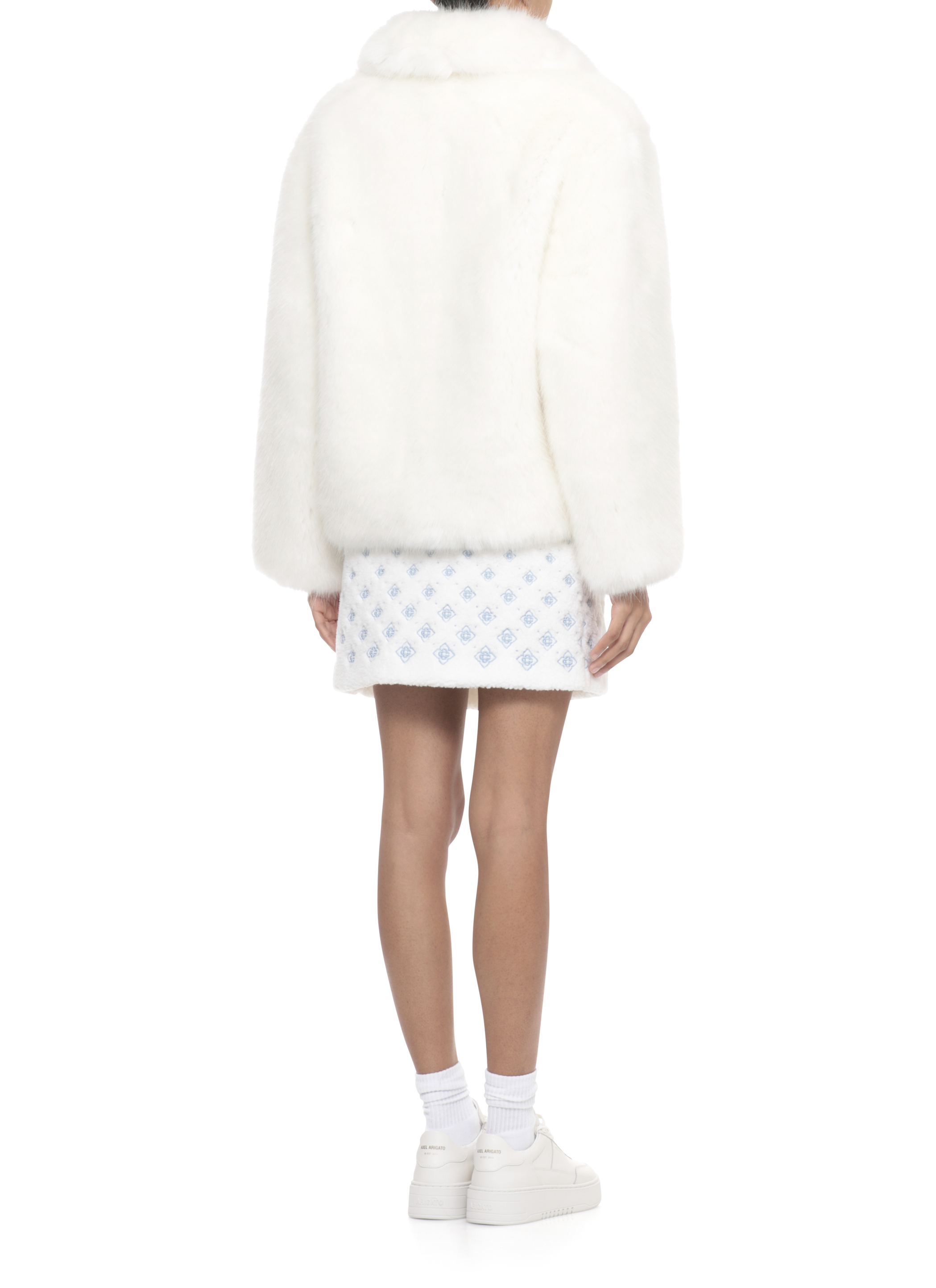 Casablanca Coats White WAW25OT21301WHITE (Casablanca / レザー&ファージャケット・コート ) | Casablanca (カサブランカ)(2)