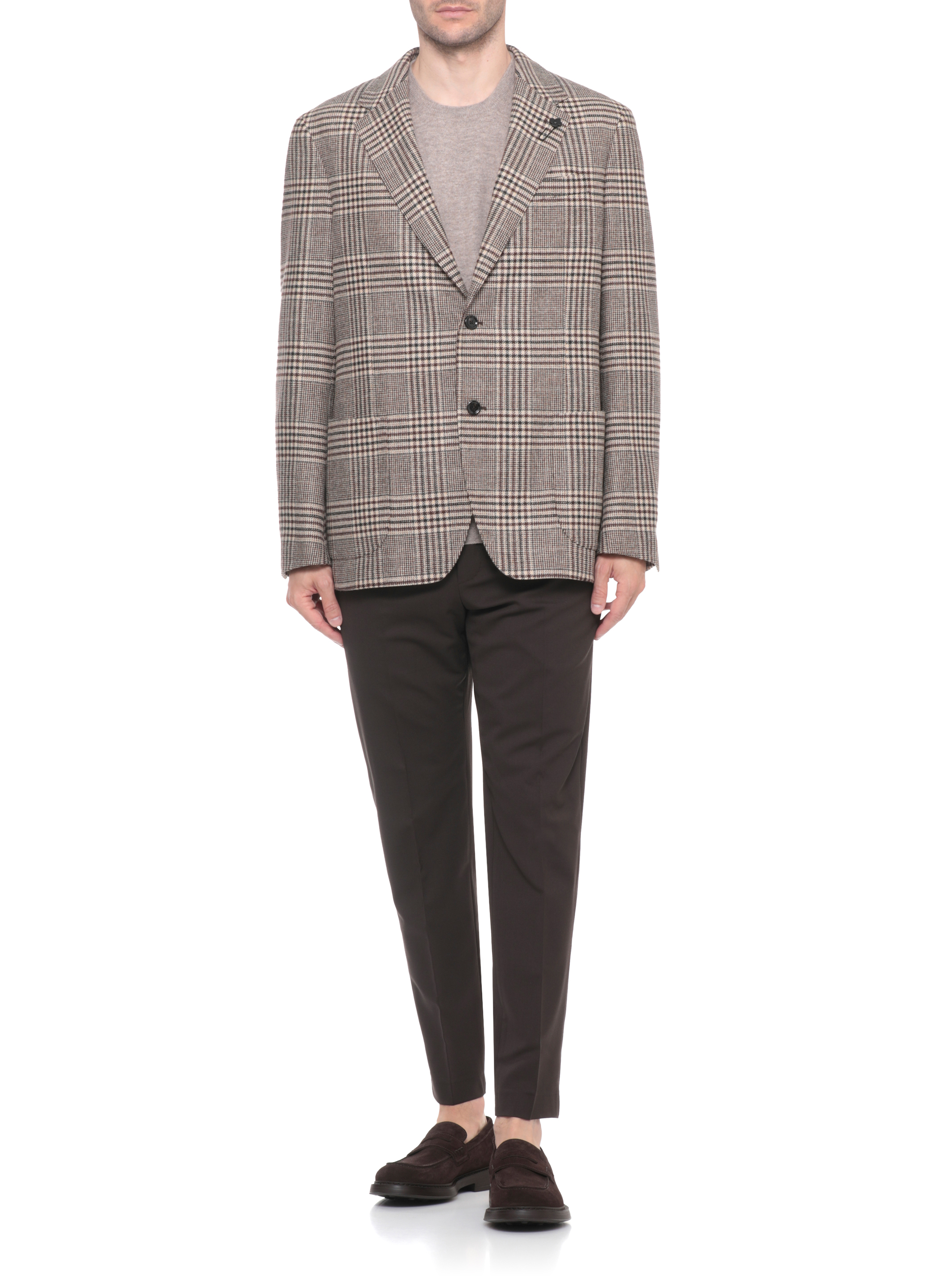 Lardini Jackets Brown CN6202EAAIF65517250BR (LARDINI / ブレザー・ジャケット ) | LARDINI (ラルディーニ)(2)