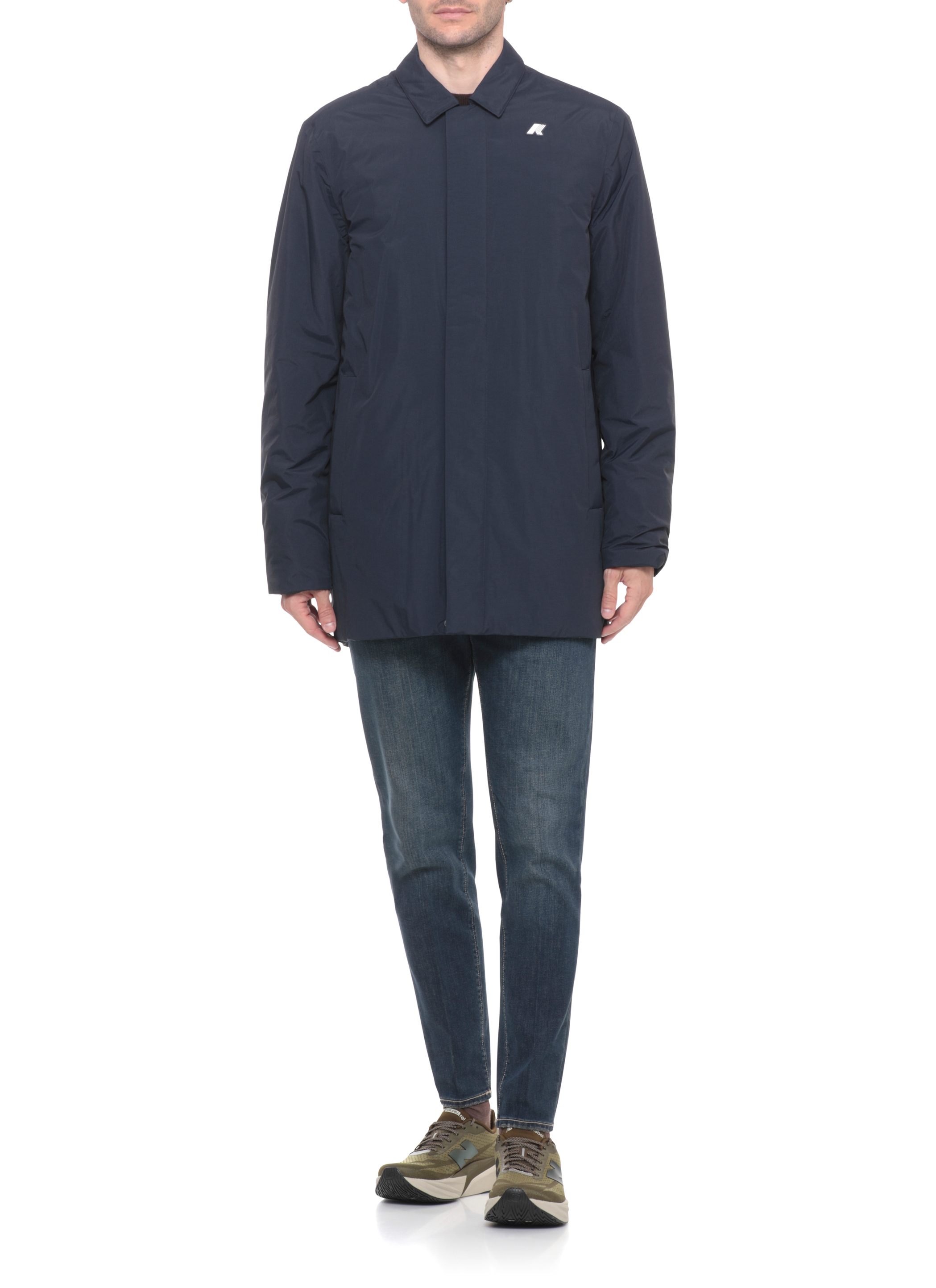 K-Way Coats Blue K31355WK89 (K-WAY / コート ) | K-WAY (ケーウェイ)(1)