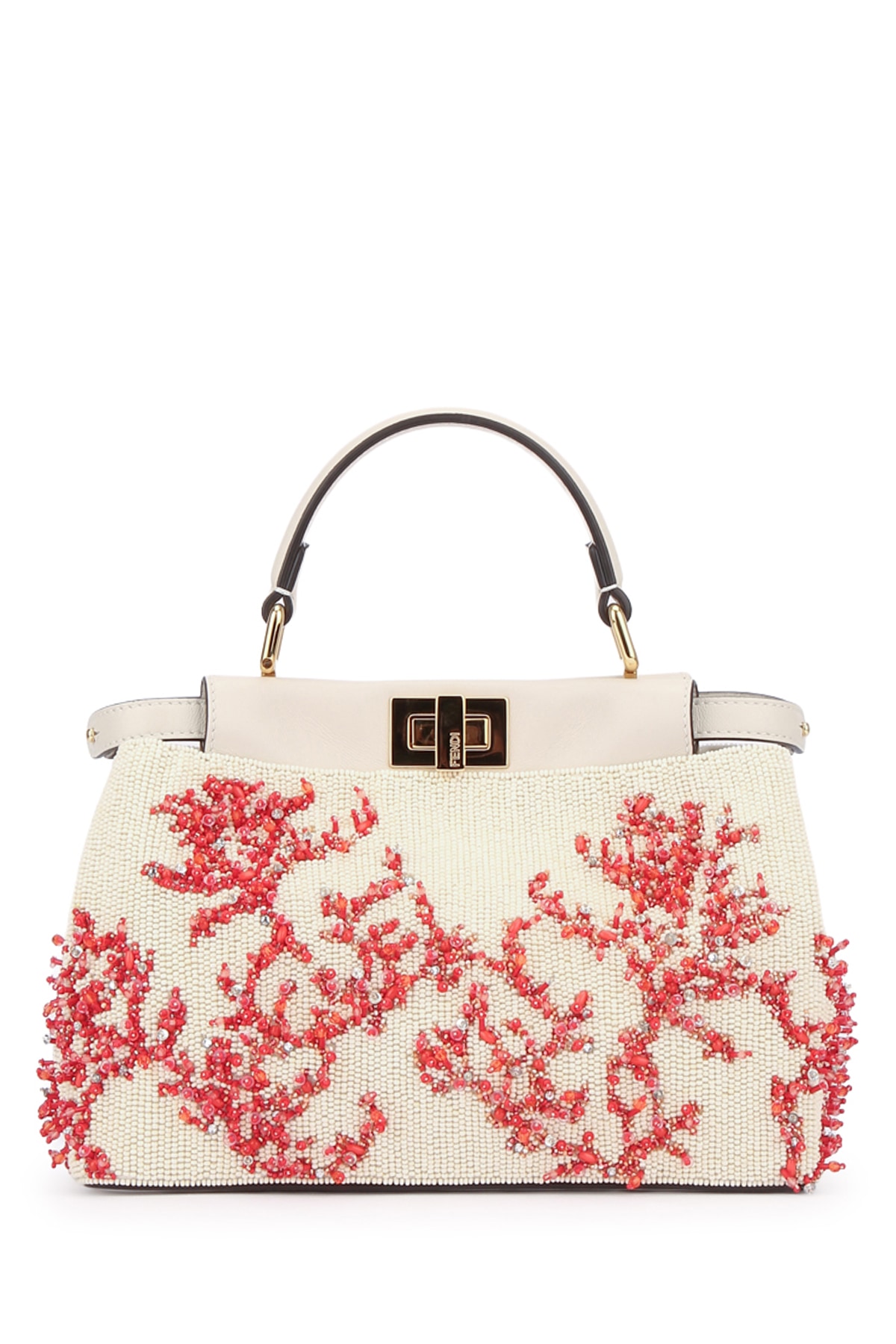 TOP HANDLE PEEKABOO MINI RICAMO CORALLI 8BN244AV1VF1SXV (FENDI / ハンドバッグ・ショルダーバッグ ) | FENDI (フェンディ)