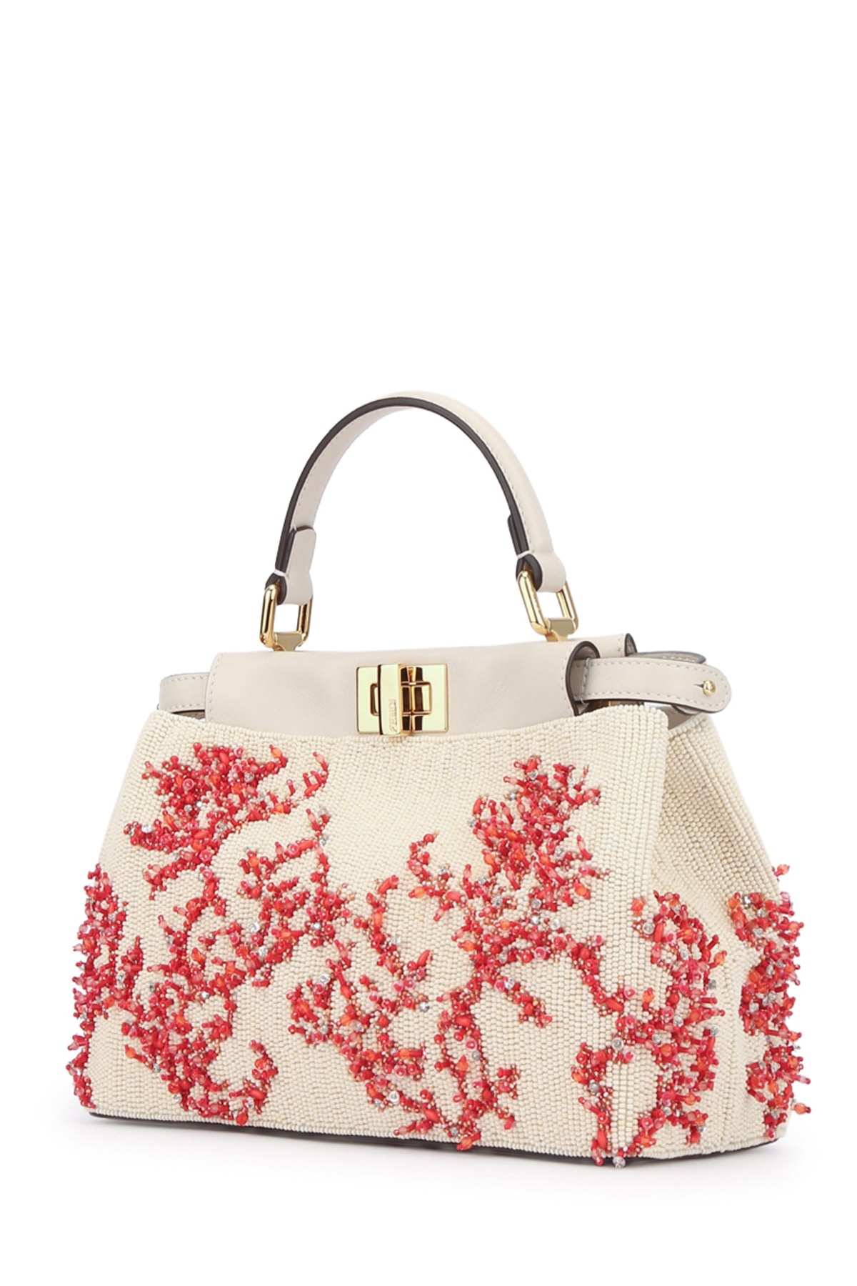 TOP HANDLE PEEKABOO MINI RICAMO CORALLI 8BN244AV1VF1SXV (FENDI / ハンドバッグ・ショルダーバッグ ) | FENDI (フェンディ)(1)