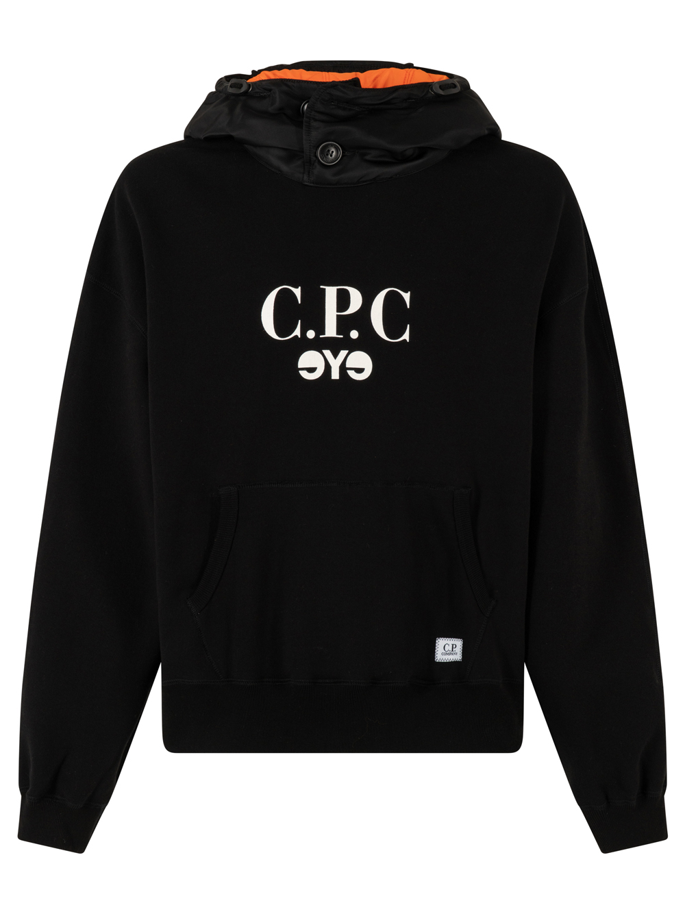 X C.P. COMPANY NYLON HOODED SWEATSHIRT WPT9041001BLACK (JUNYA WATANABE / スウェット・フーディー ) | JUNYA WATANABE (ジュンヤ ワタナベ)