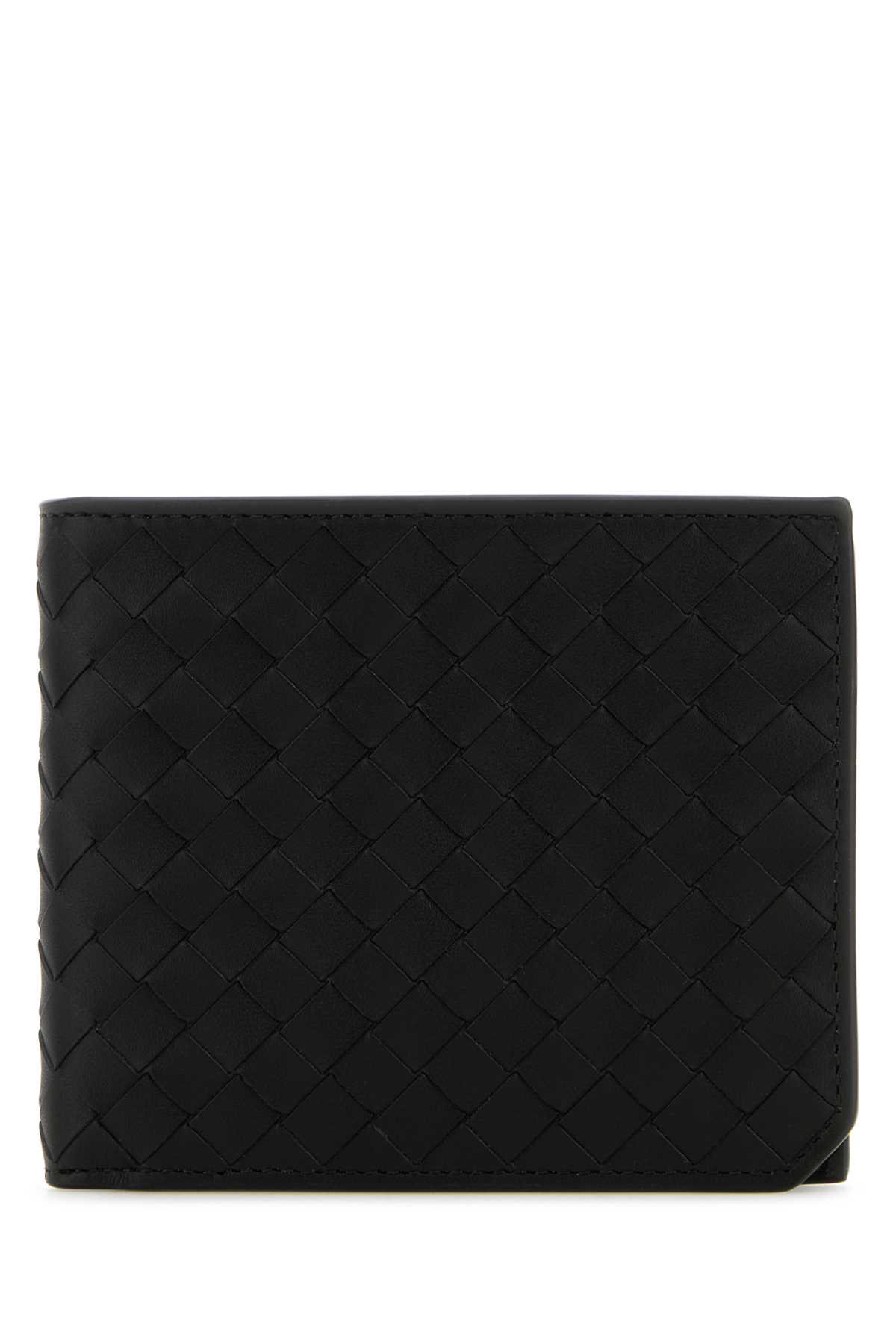 Black leather Intrecciato wallet 796966V4LQ28803 (Bottega Veneta / 財布・カードケース ) | Bottega Veneta (ボッテガ・ヴェネタ)
