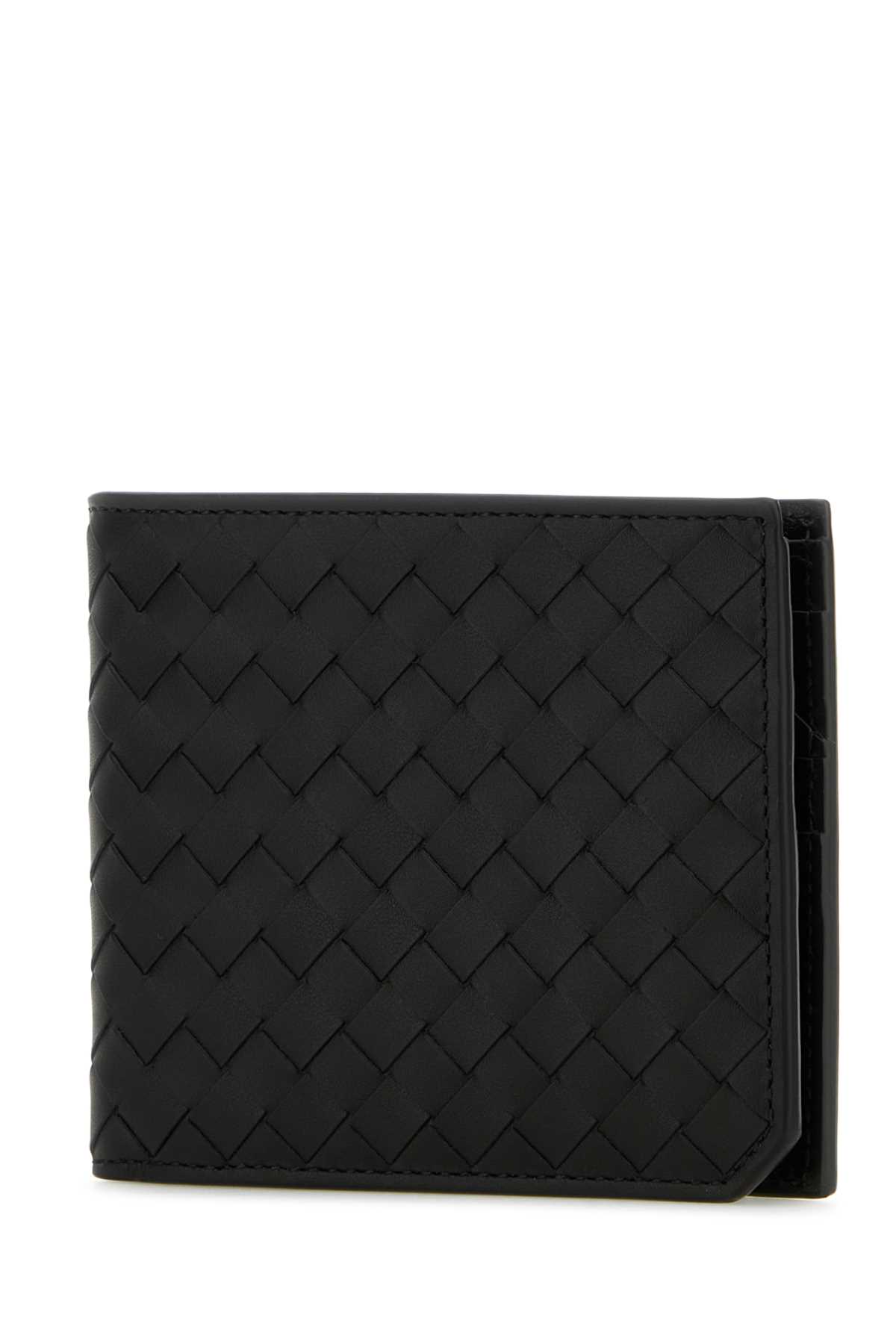 Black leather Intrecciato wallet 796966V4LQ28803 (Bottega Veneta / 財布・カードケース ) | Bottega Veneta (ボッテガ・ヴェネタ)(1)